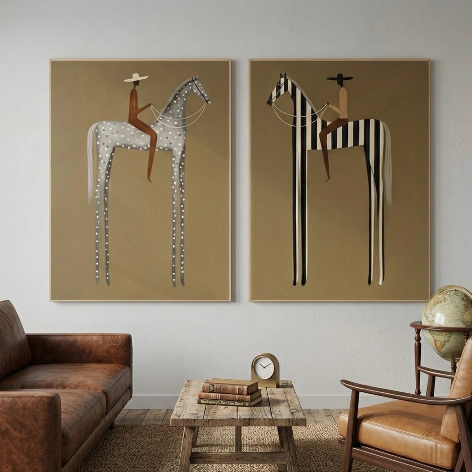 Americana Wall Art Set of 2 #VE030