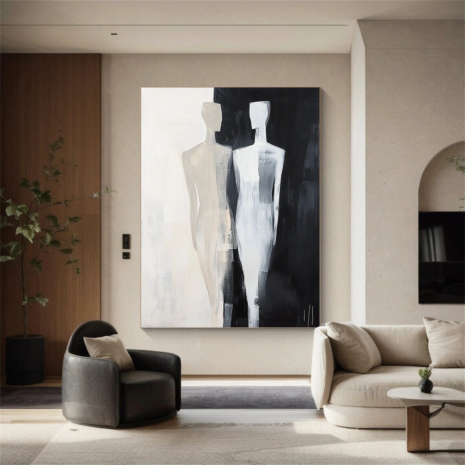 Contemporary Abstract Minimalist Wall Art #CW003