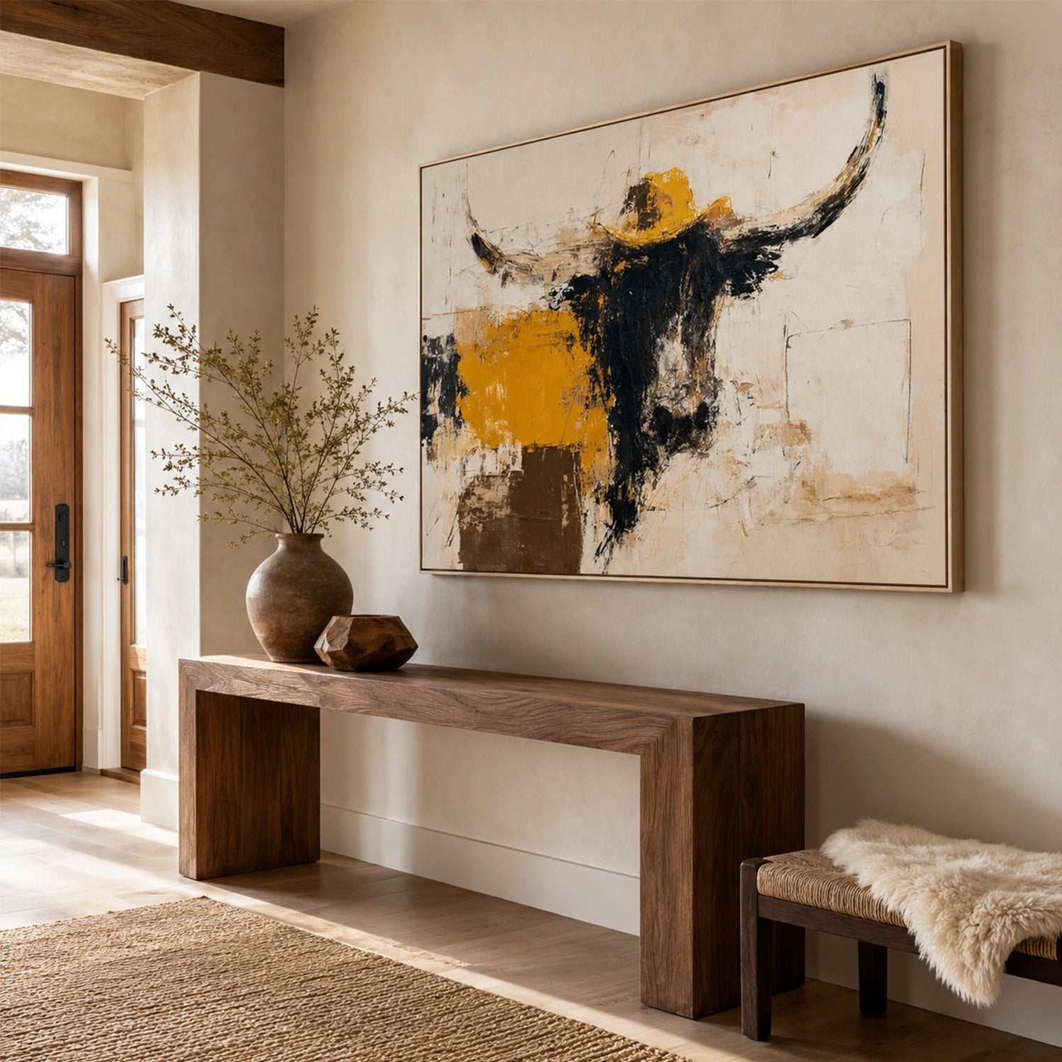 Abstract Animal Canvas Art #AP250