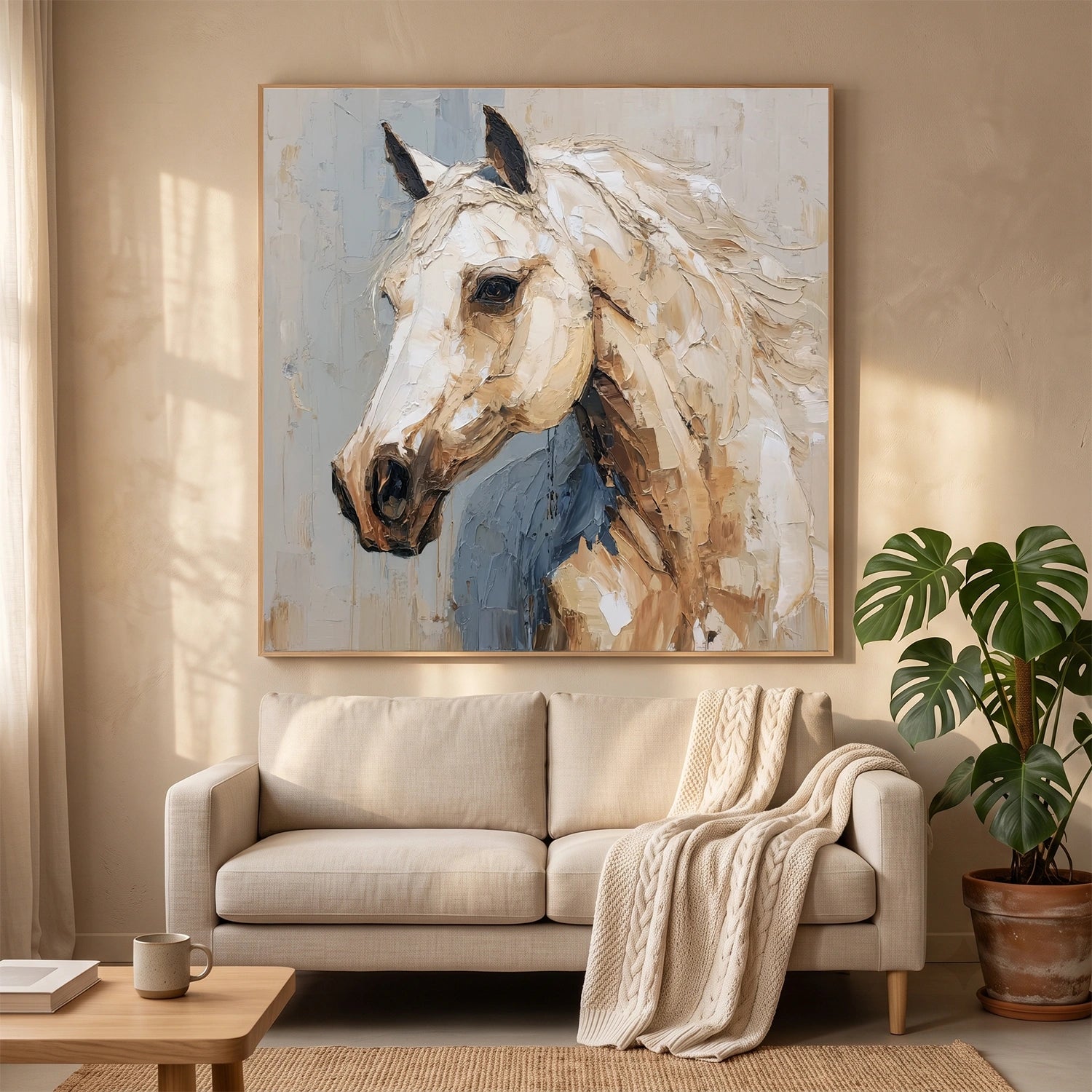 Abstract Animal Texture Canvas Art #AP246