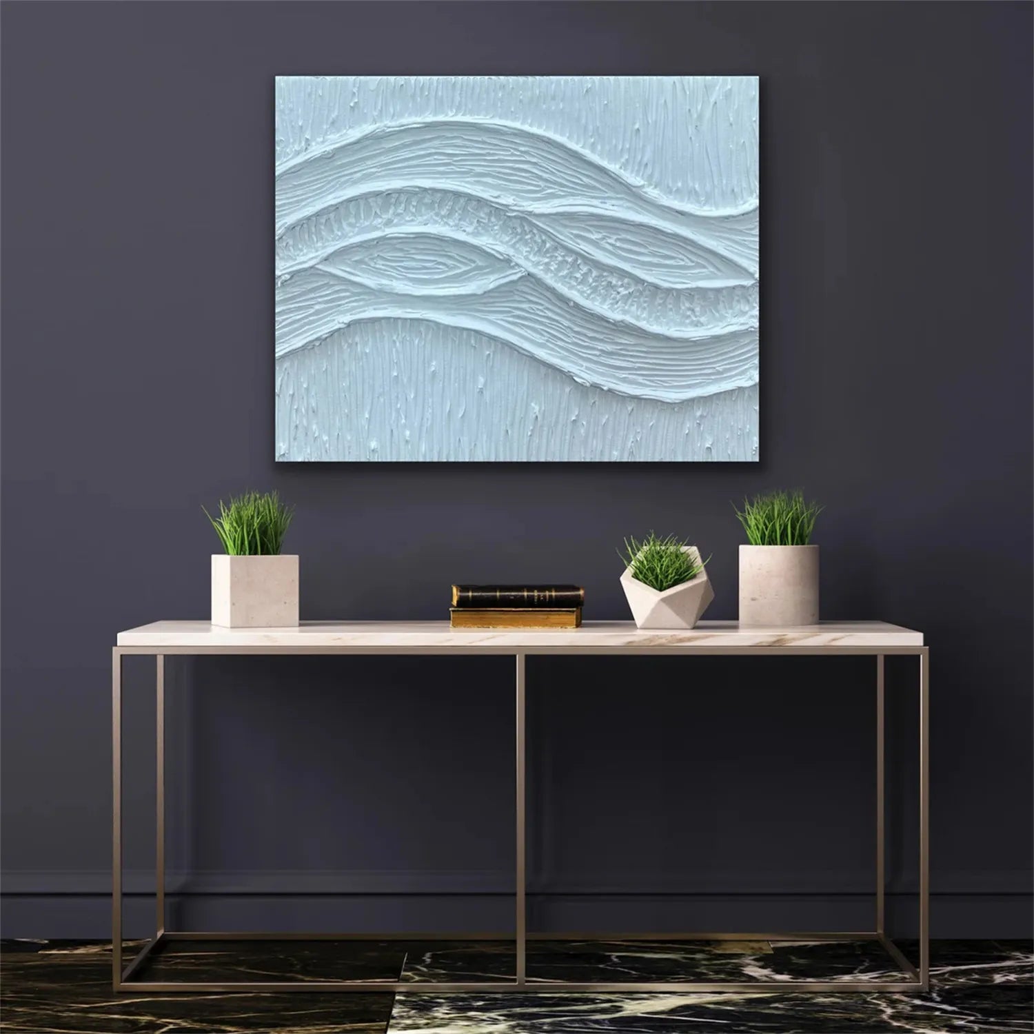 Plaster Art Minimalist Textured Painting #MM267