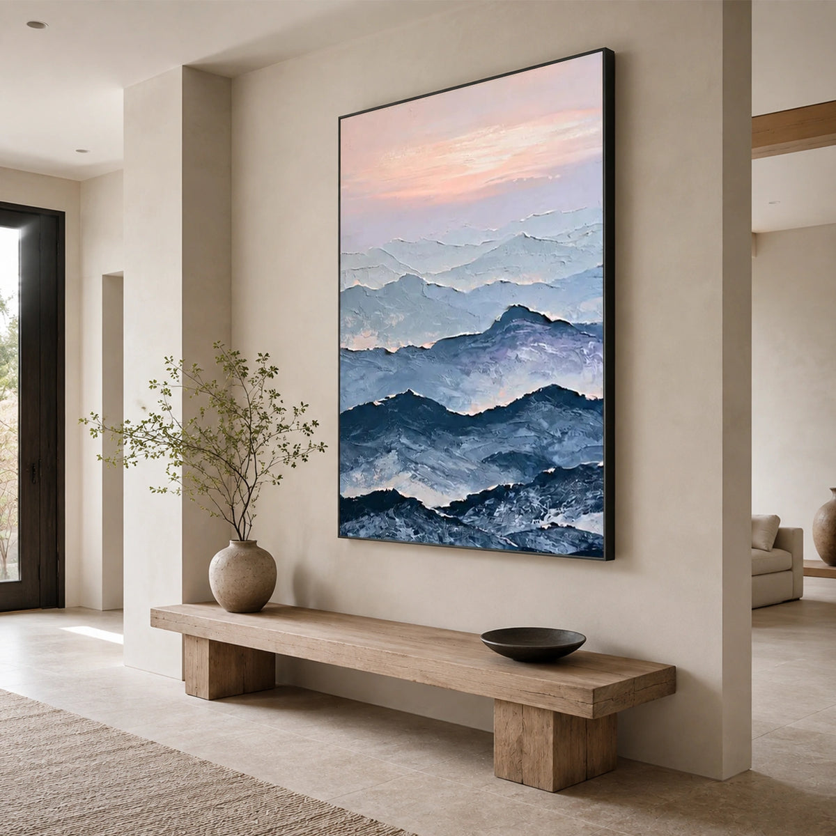 Minimalist Mountain Canvas # MM473