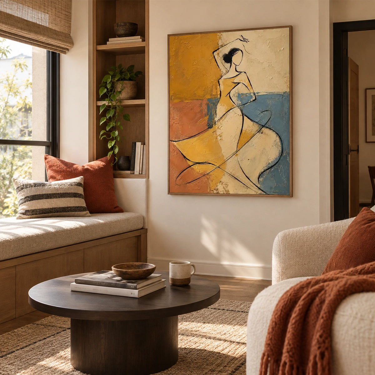 Abstract Portrait Wall Art #PT109