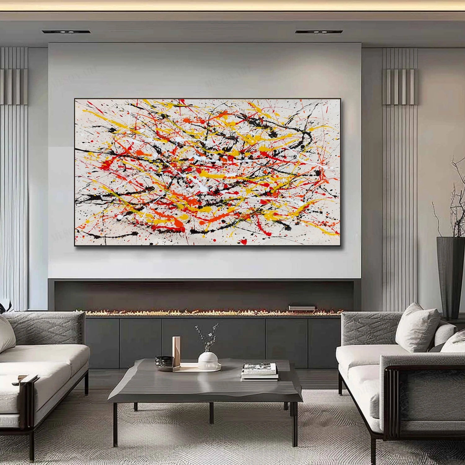 Pollock Art #JP023