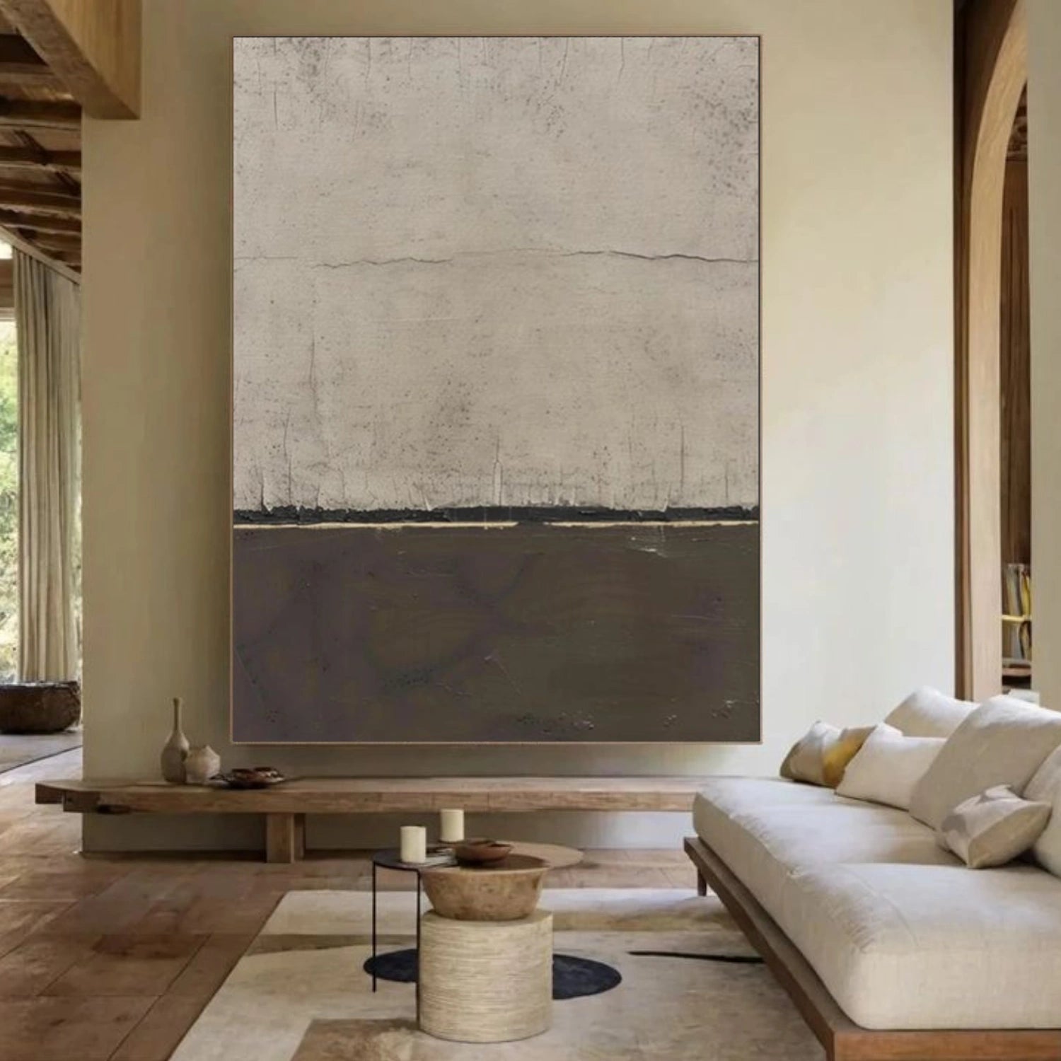Abstract Texture Wall Art #AB631