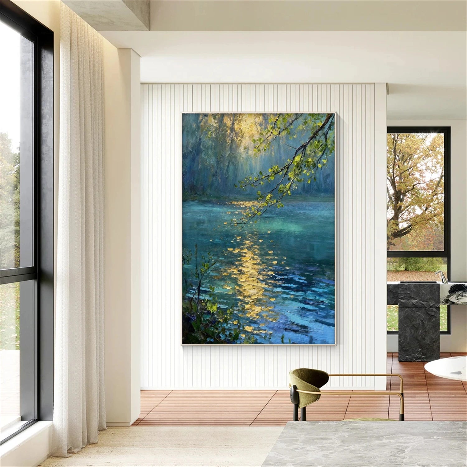 Abstract Urban Landscape Painting #UL 053