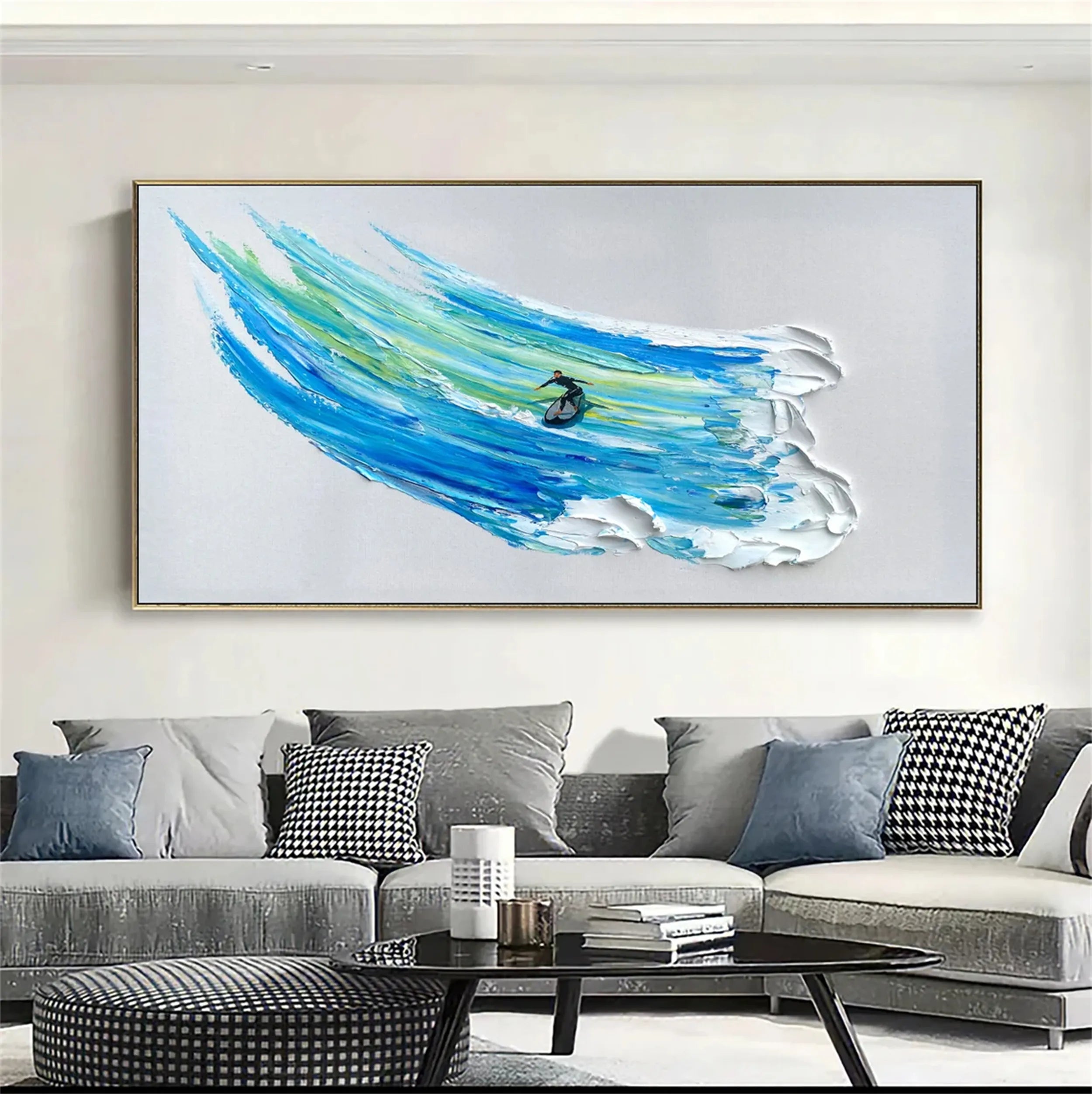 Ocean And Sky Painting #OS 126