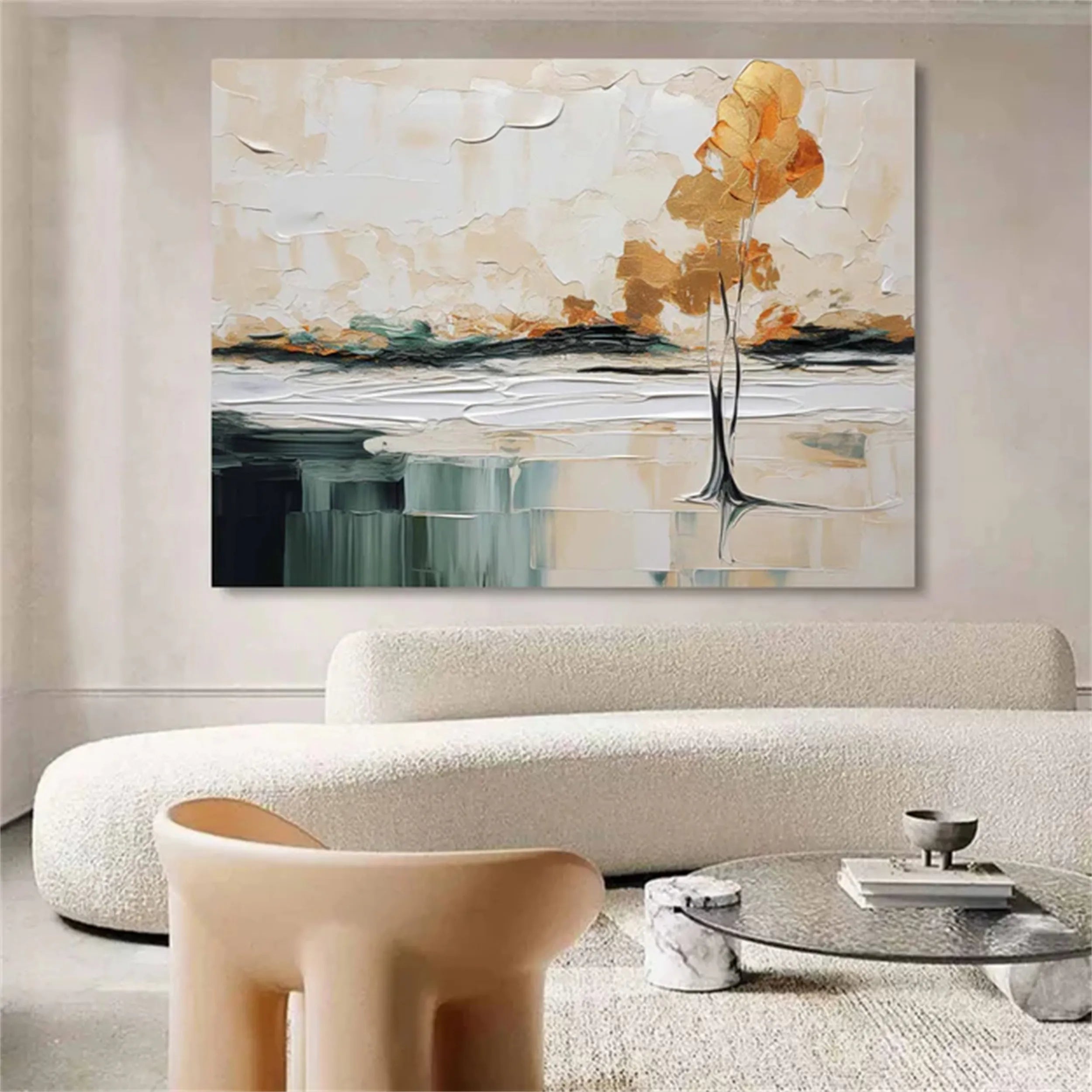 Flower And Tree Painting #FT 048