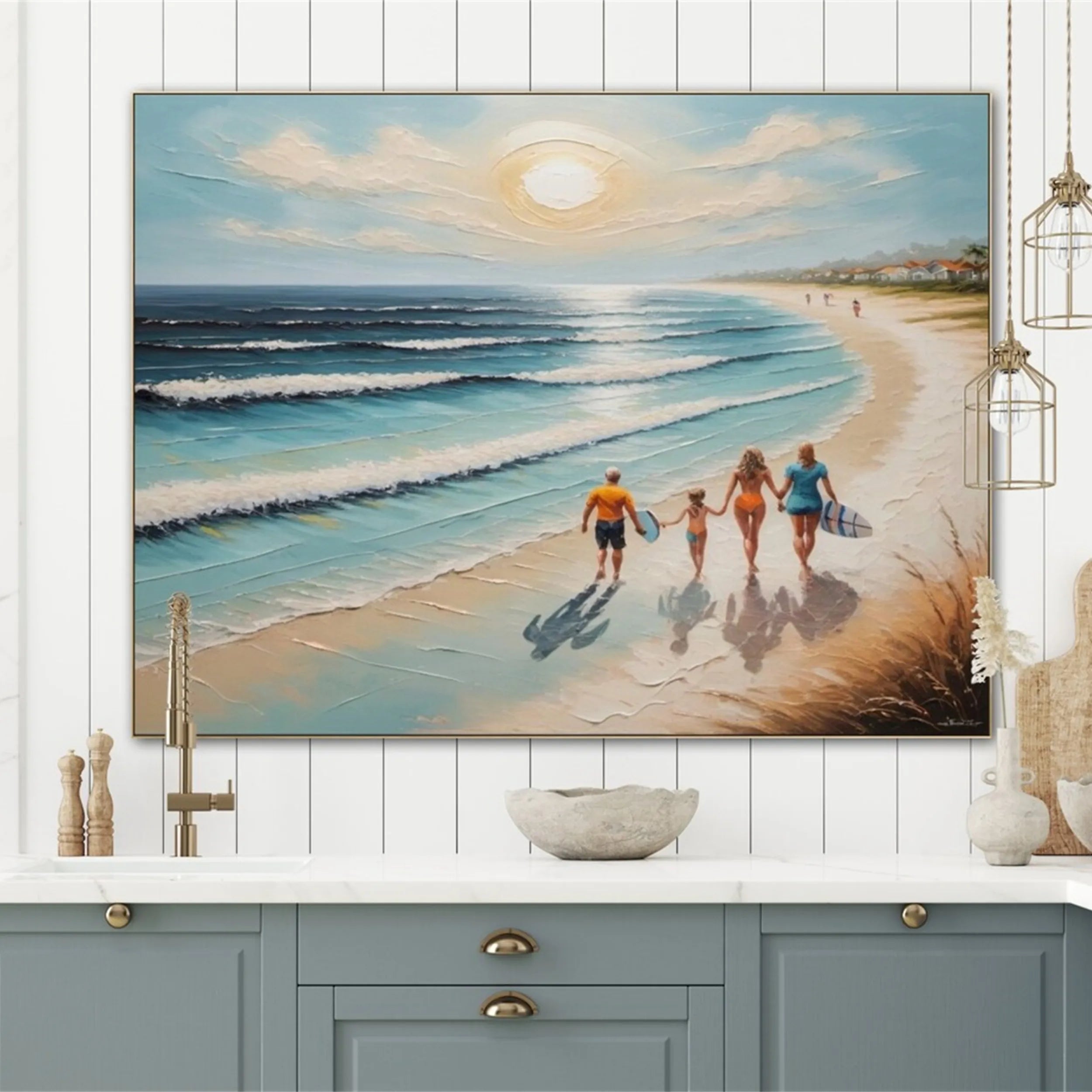 Ocean And Sky Painting #OS 137