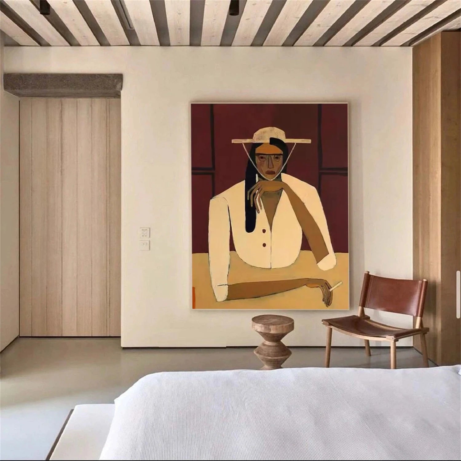 Abstract Portrait Wall Art #PT034