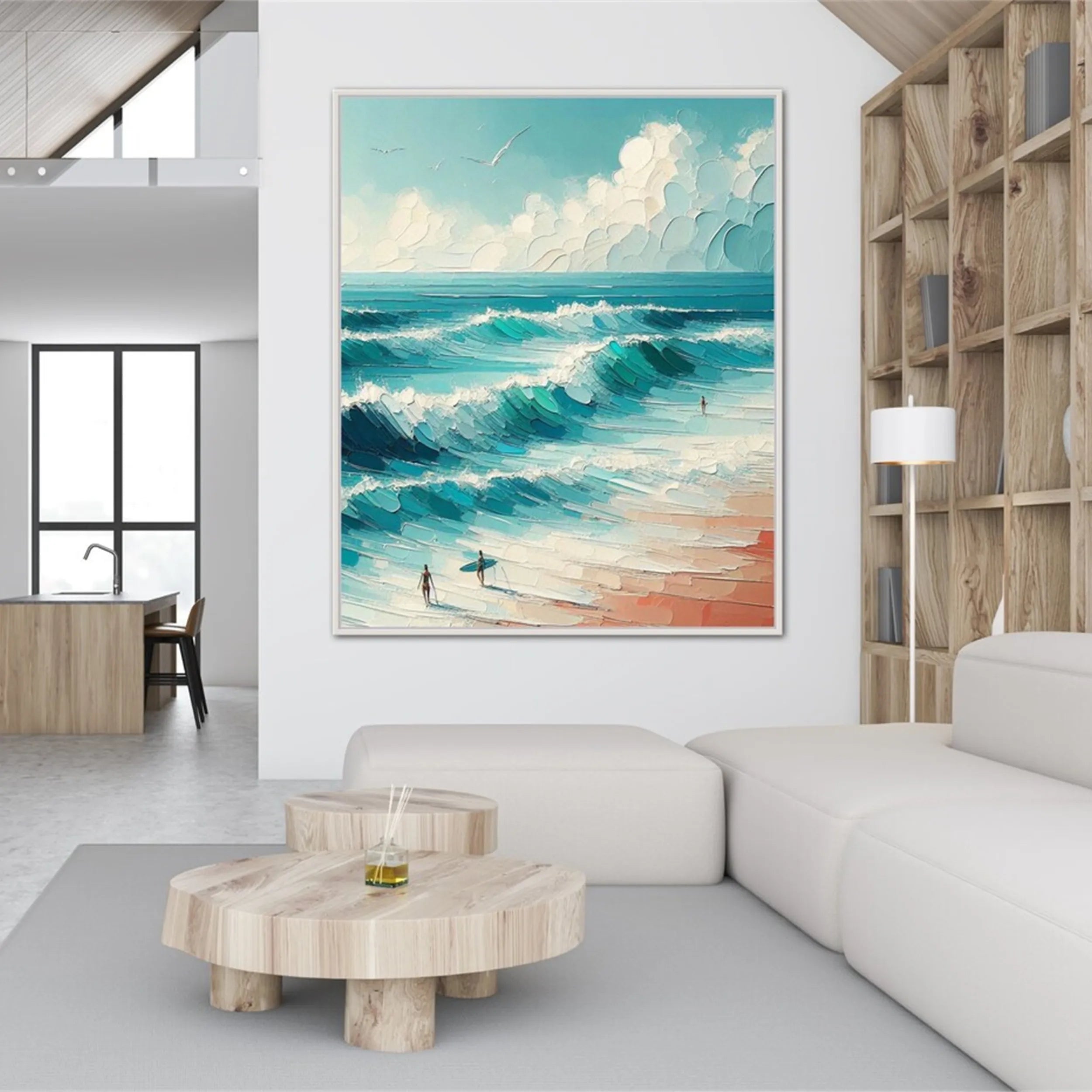Ocean And Sky Painting #OS 139