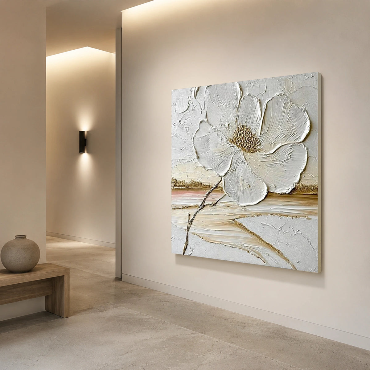 Flower & Tree Abstract Canvas # FT 419
