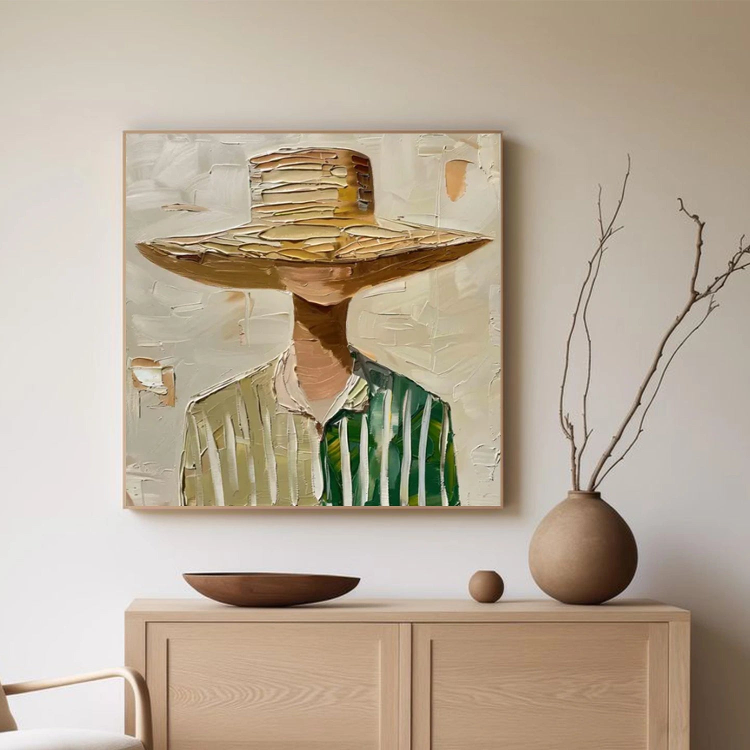 Abstract Portrait Wall Art #PT 069