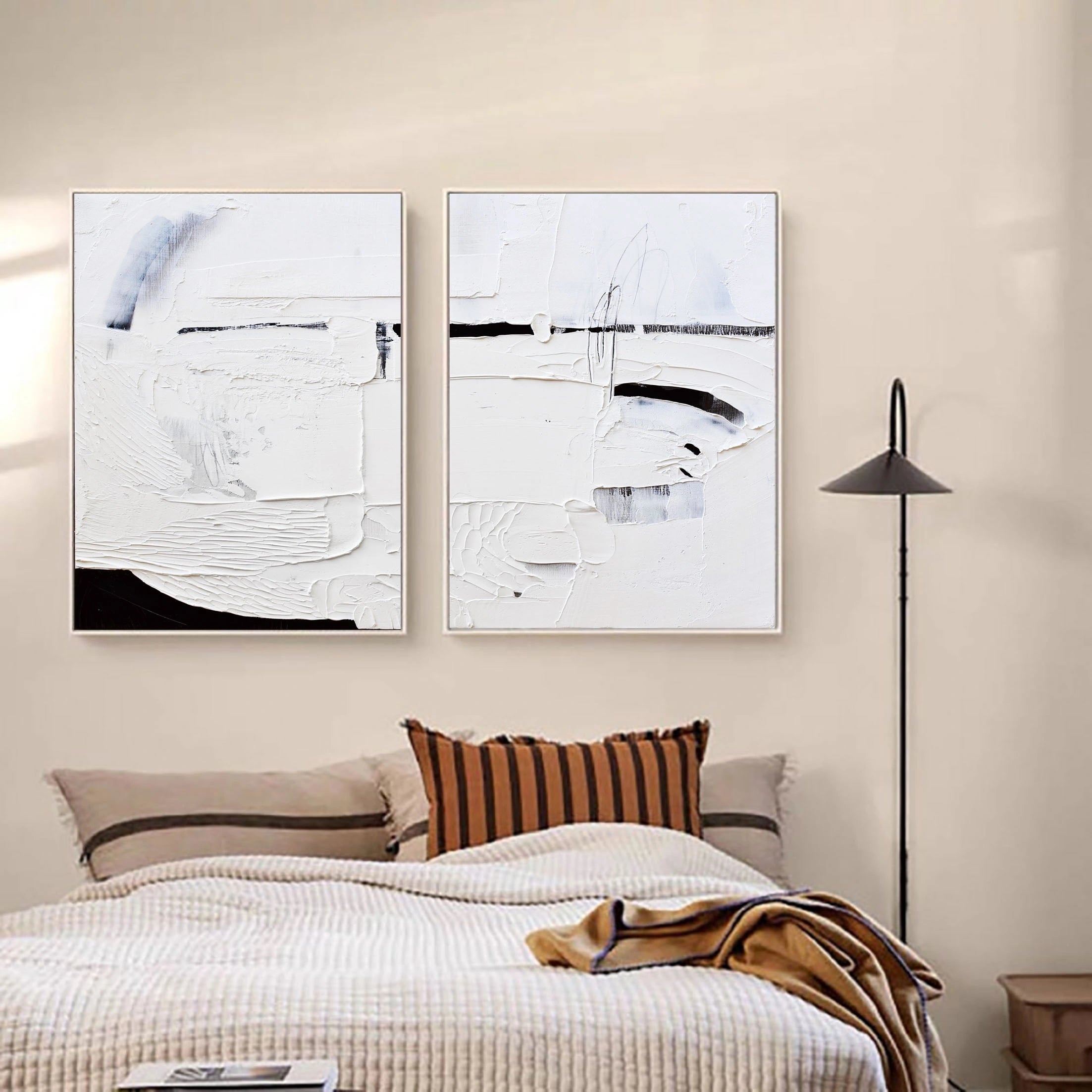 Abstract Textured Wall Art Set of 2 #MM048