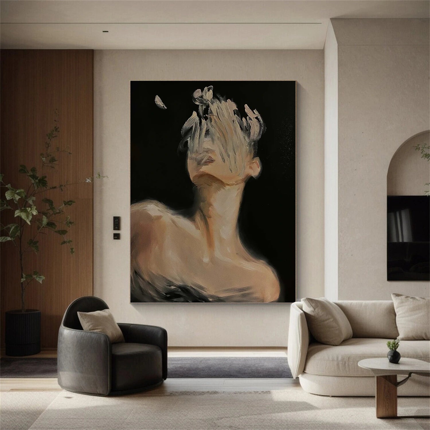 Abstract Portrait Wall Art # PT041