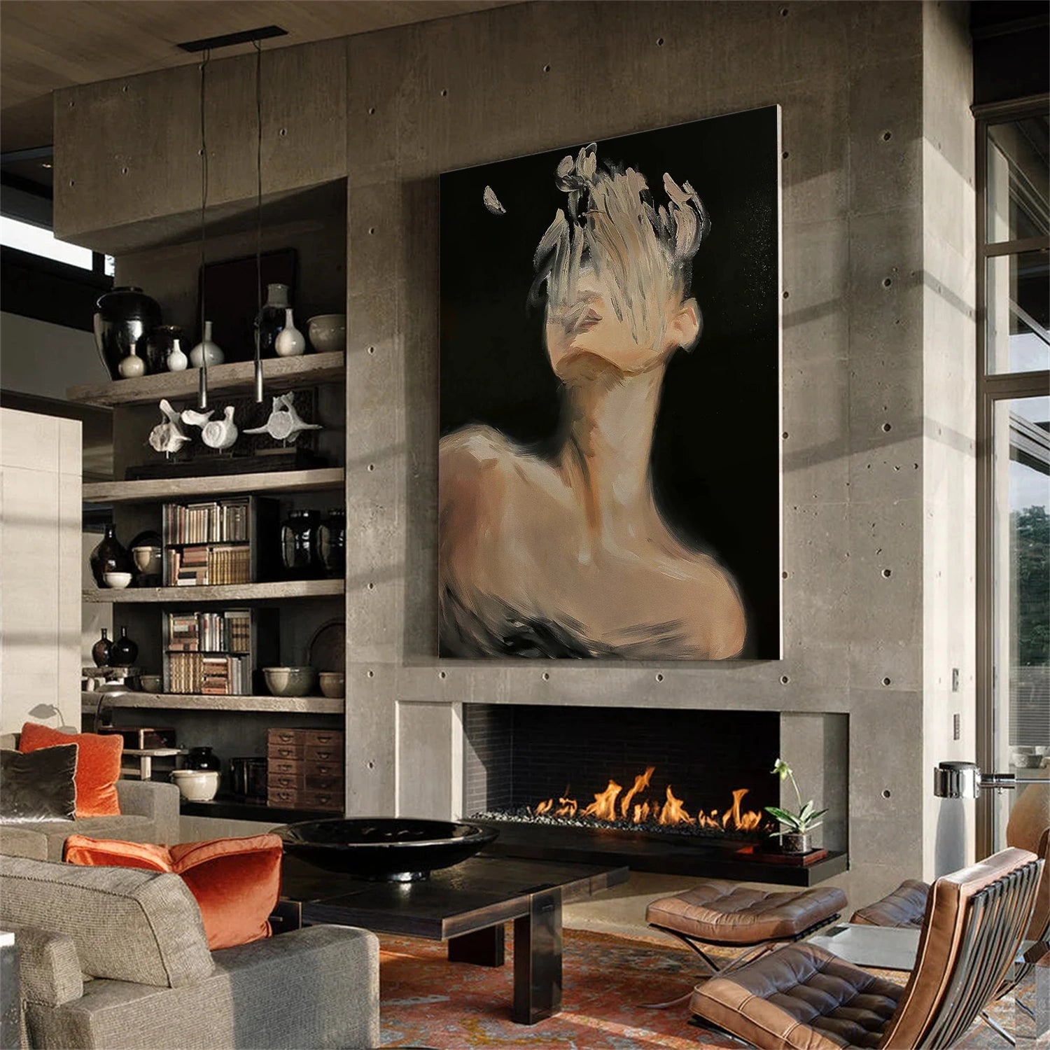 Abstract Portrait Wall Art # PT041