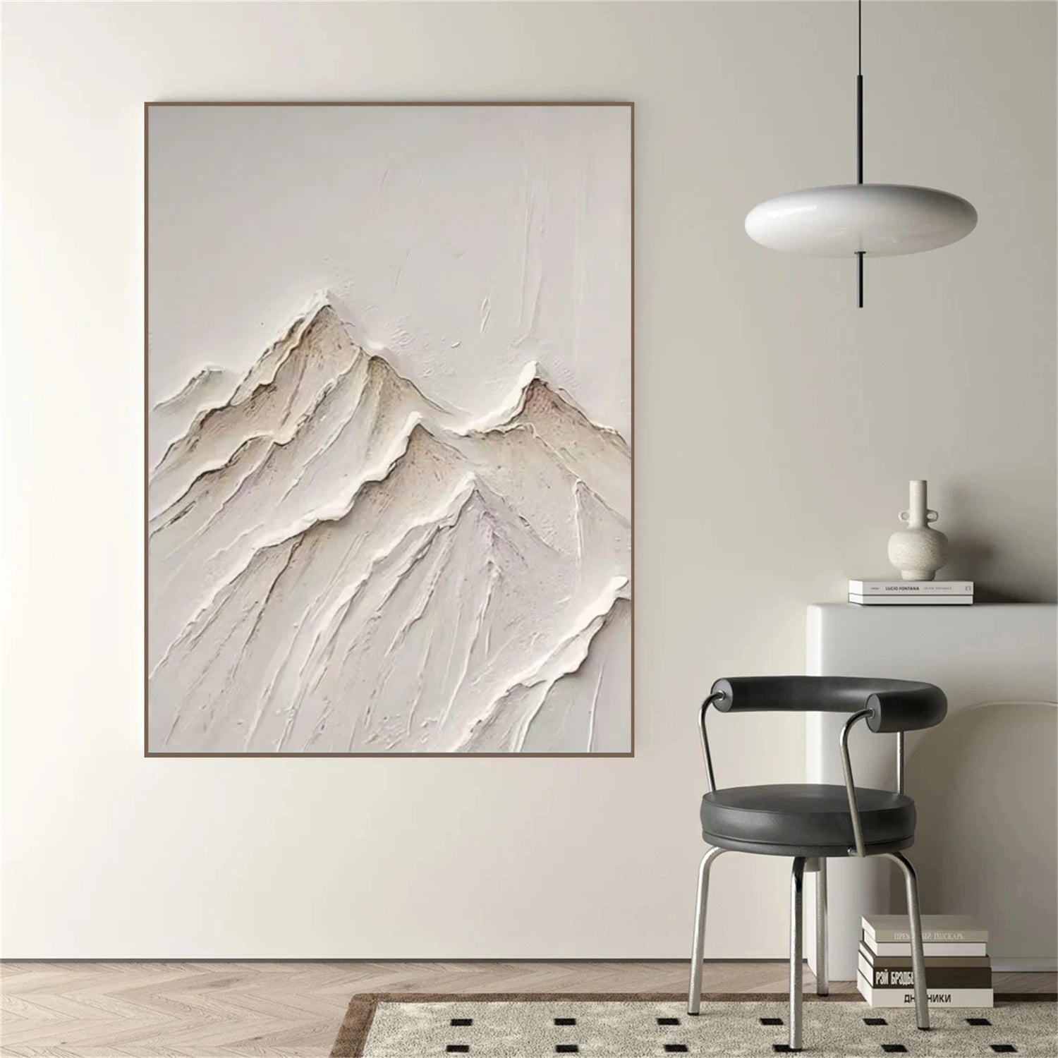 Abstract Mountain Canvas Art #MM321