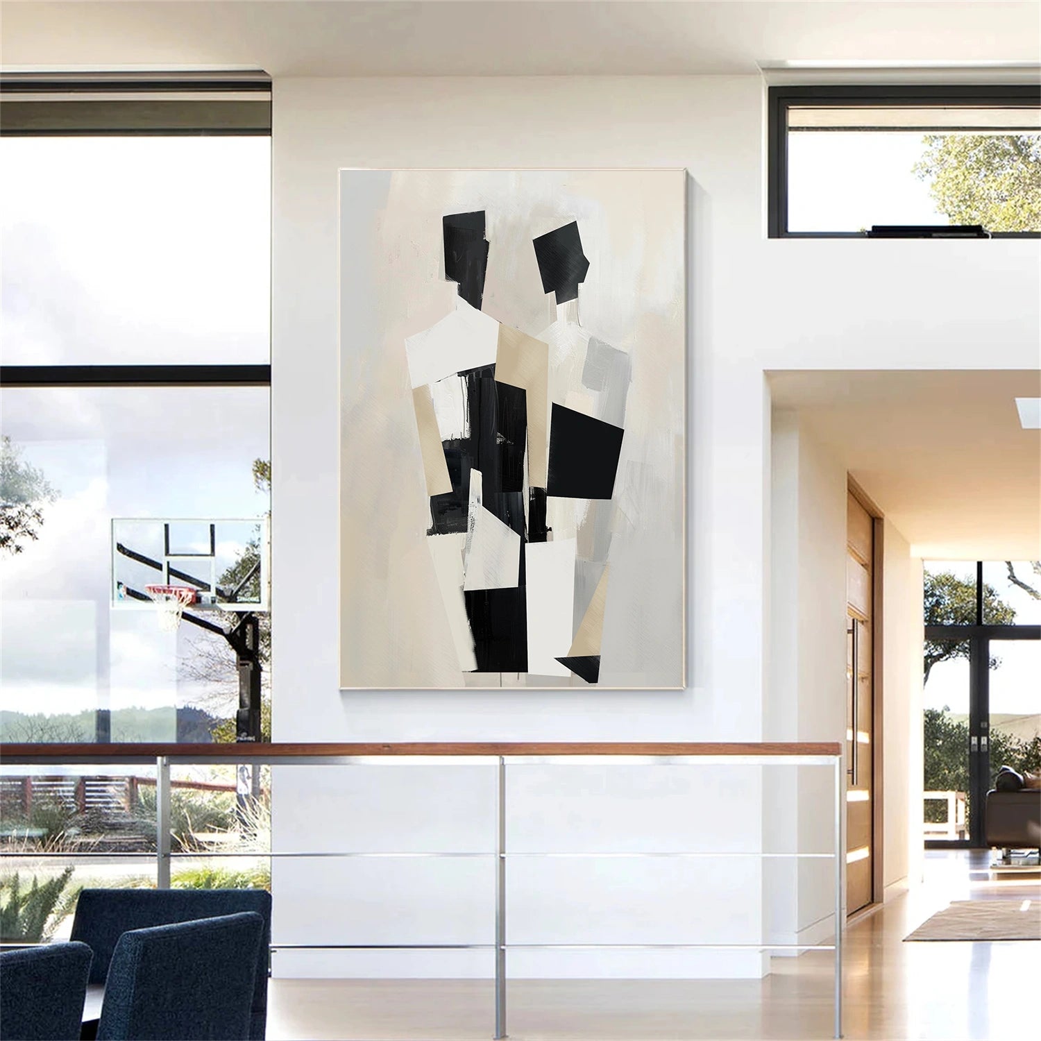 Contemporary Abstract Minimalist Wall Art #CW011