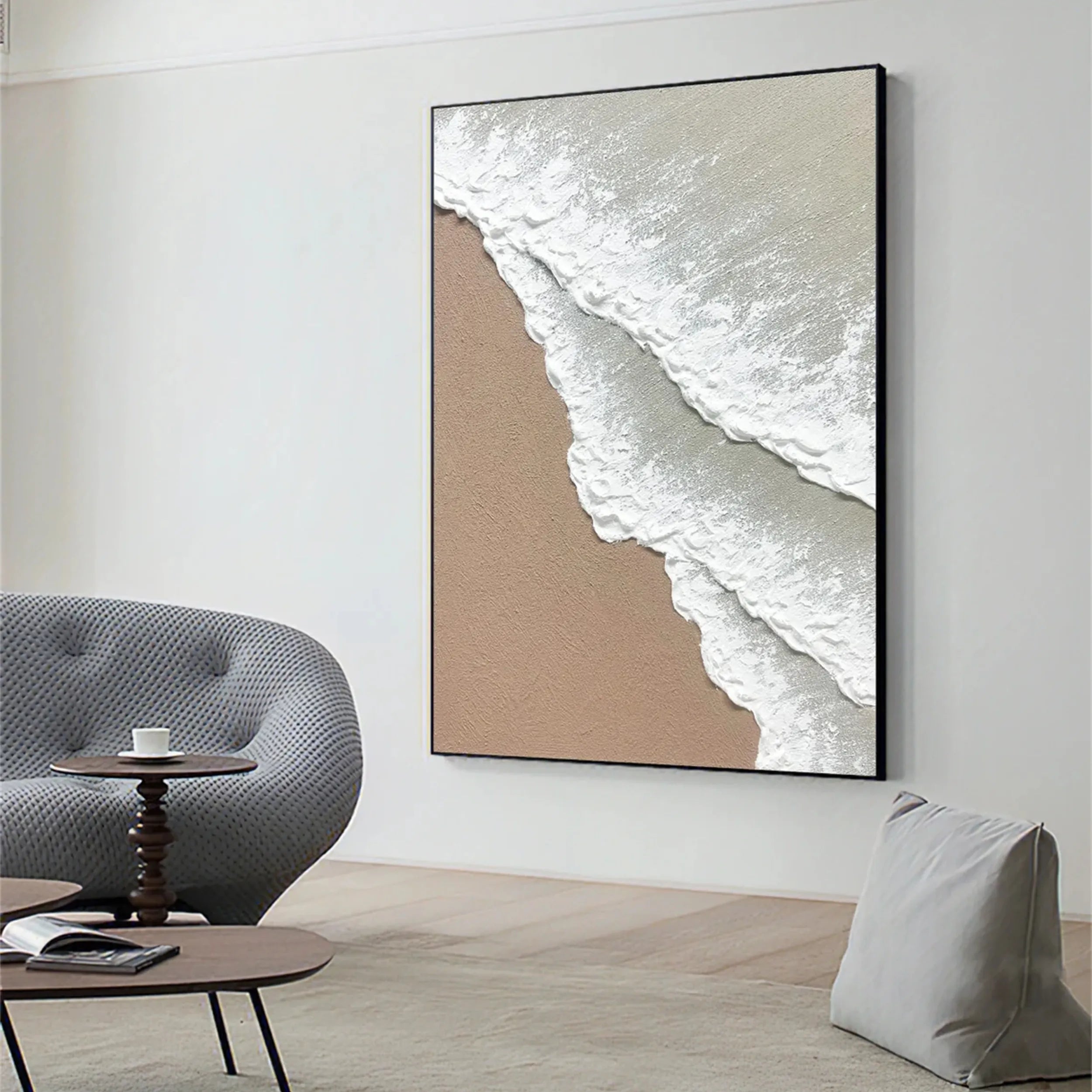 Plaster Art Minimalist Textured Painting #MM186