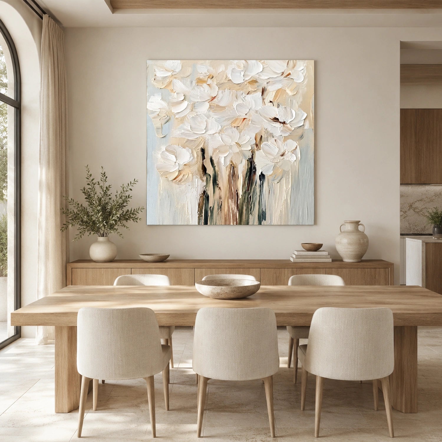 Flower & Tree Abstract Canvas # FT 410