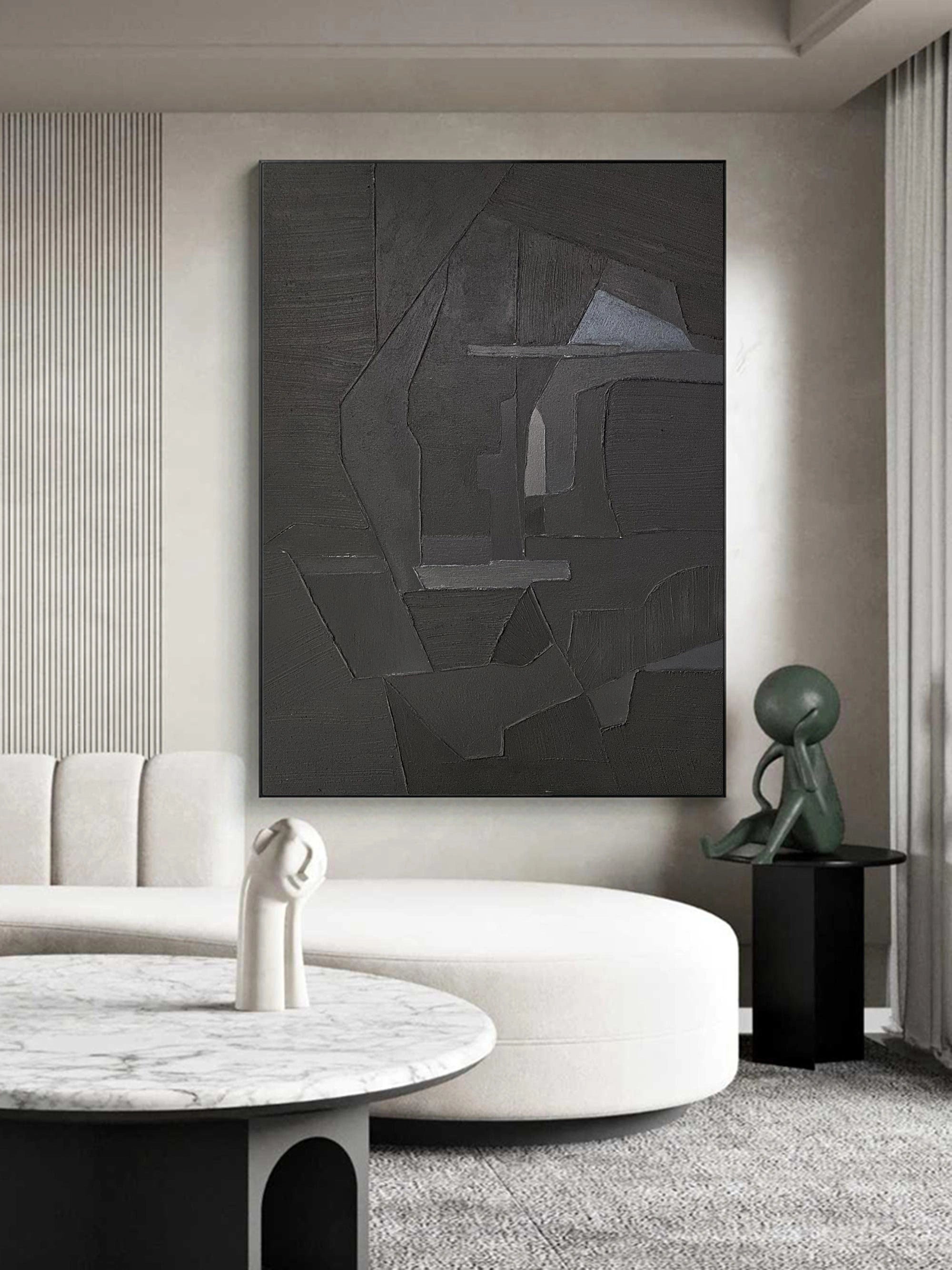 Minimalist Zen Canvas Painting #MZ009