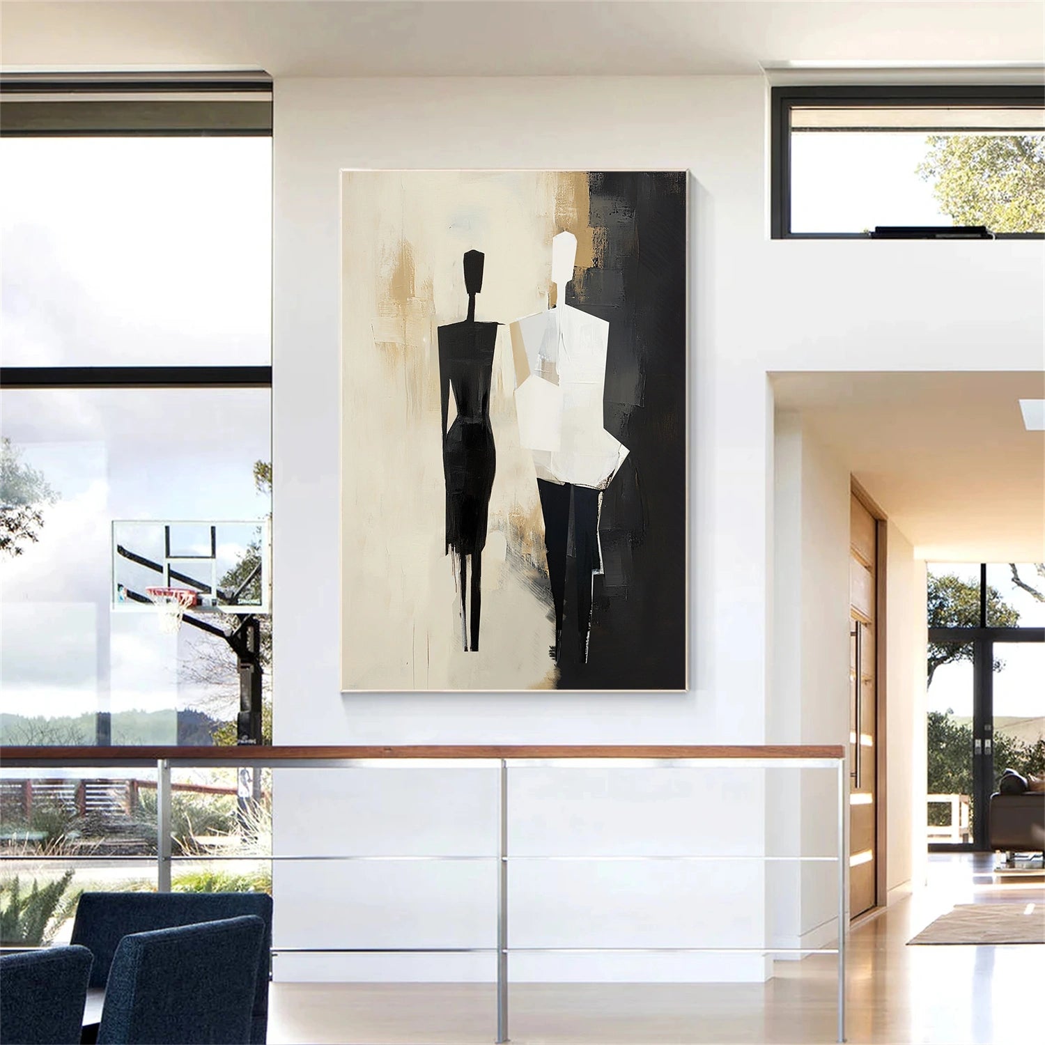 Contemporary Abstract Minimalist Wall Art #CW002