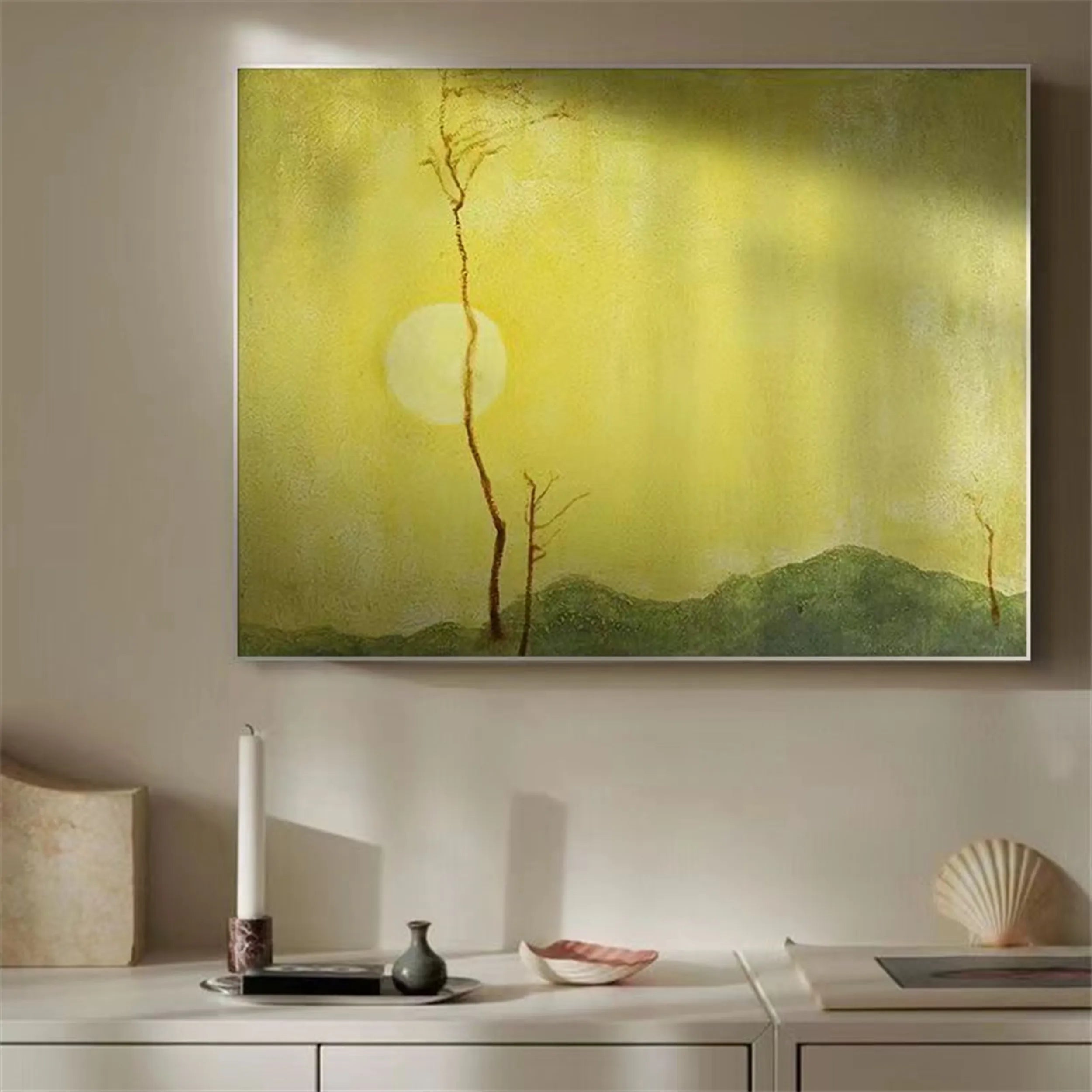 Flower And Tree Painting #FT 081