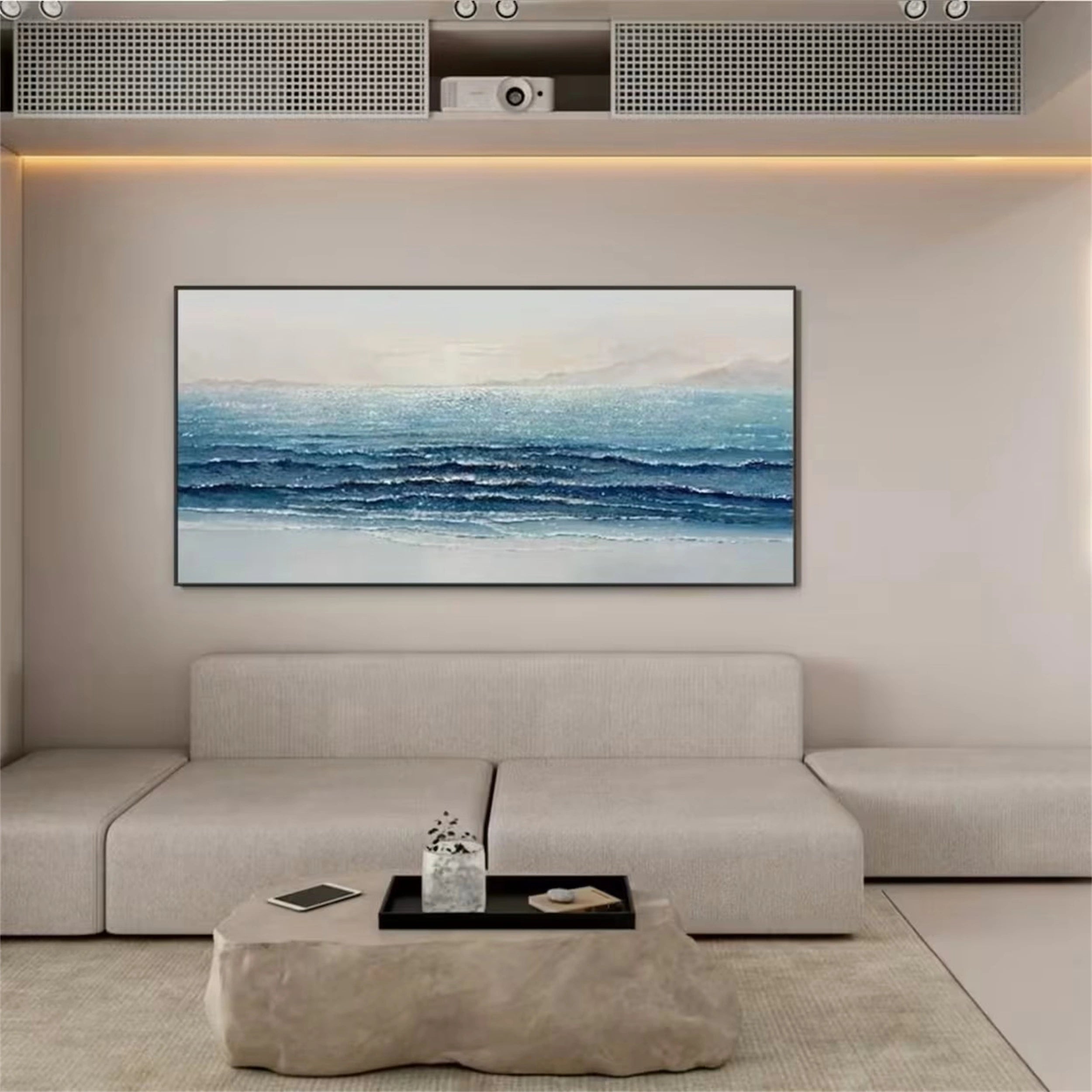 Ocean And Sky Painting #OS 068