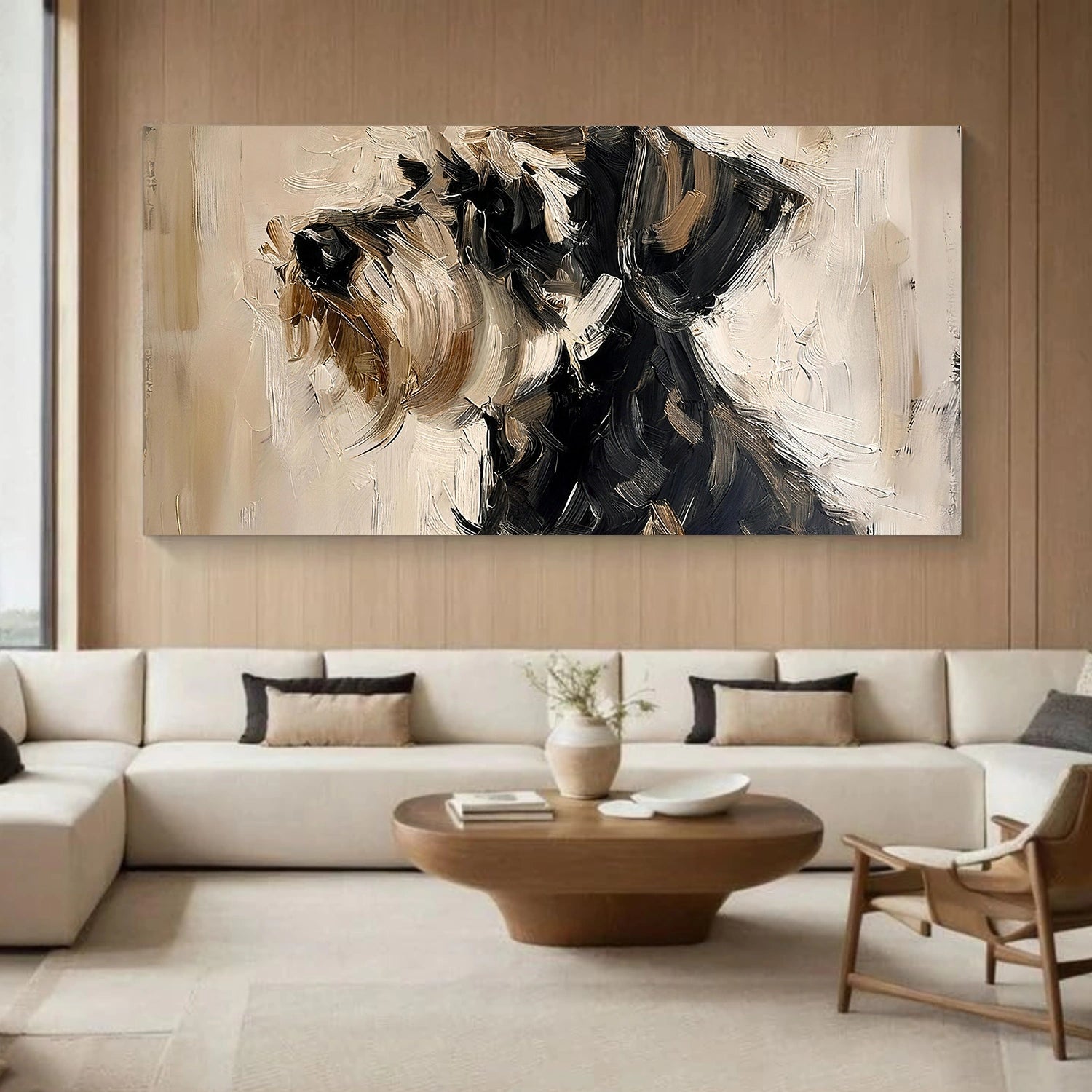 Abstract Animal Texture Canvas Art #AP225