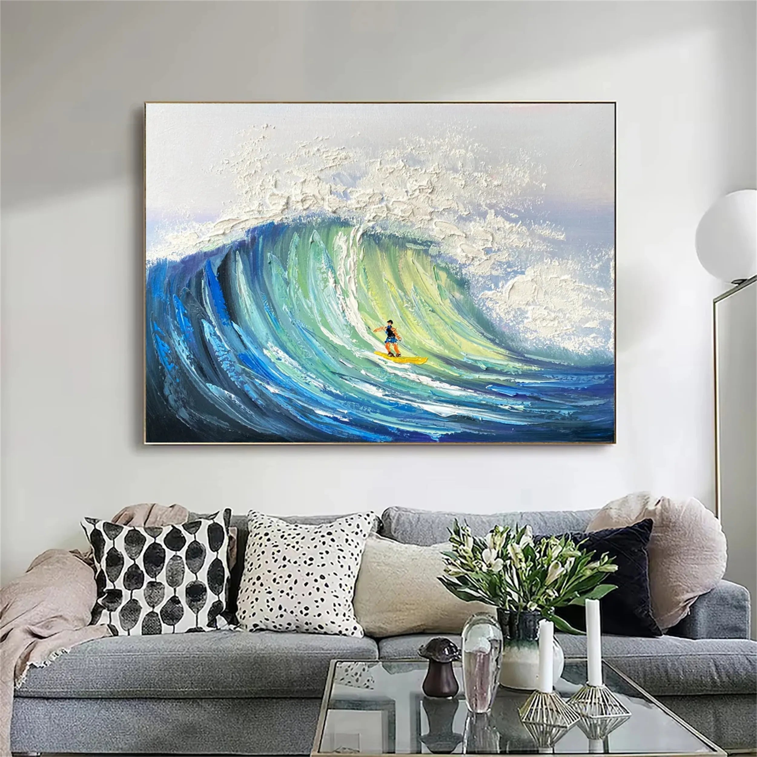 Ocean And Sky Painting #OS 124