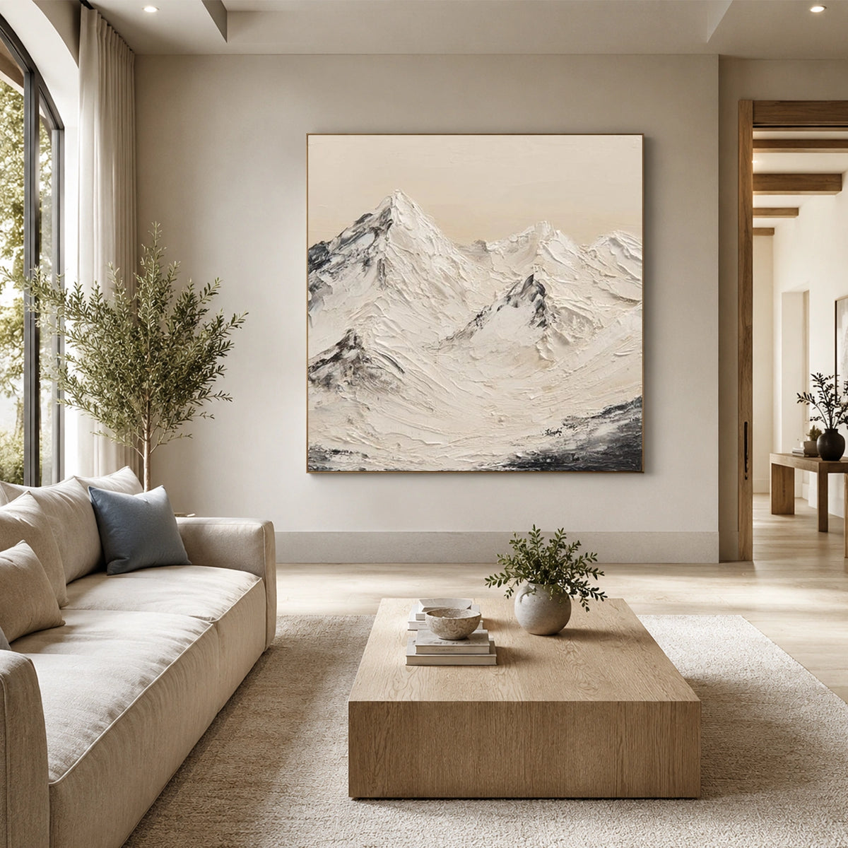 Minimalist Mountain Canvas #MM486