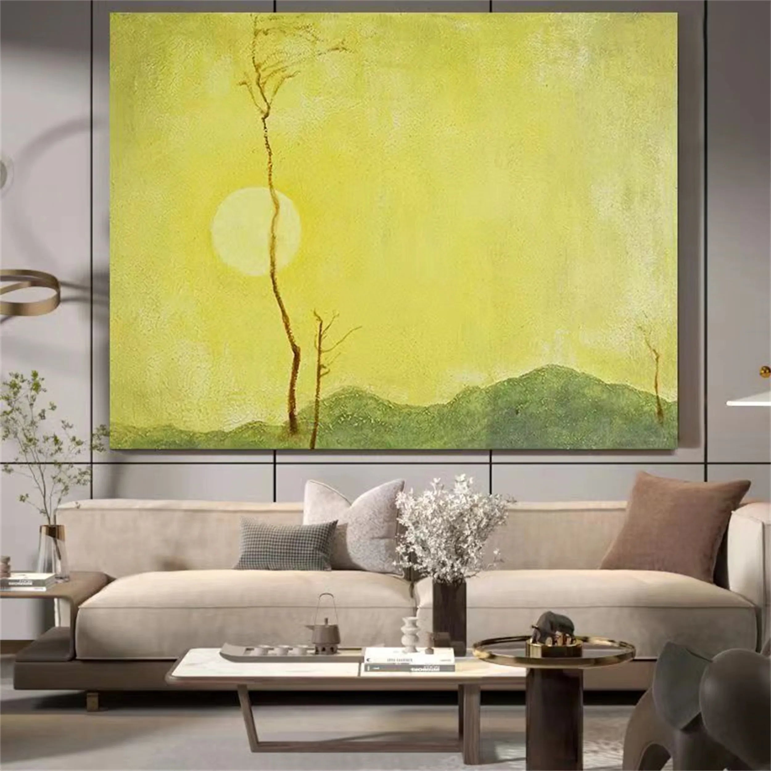 Flower And Tree Painting #FT 081