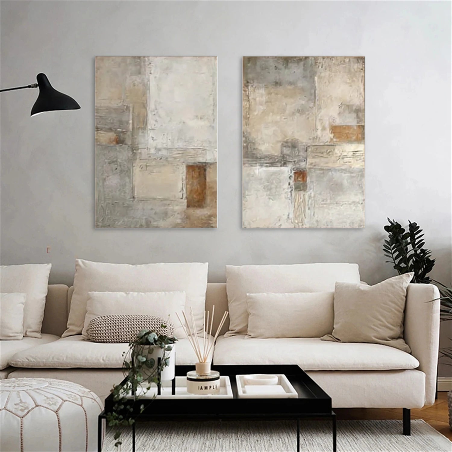 Wabi Sabi Set of 2 Wall Art #WS378