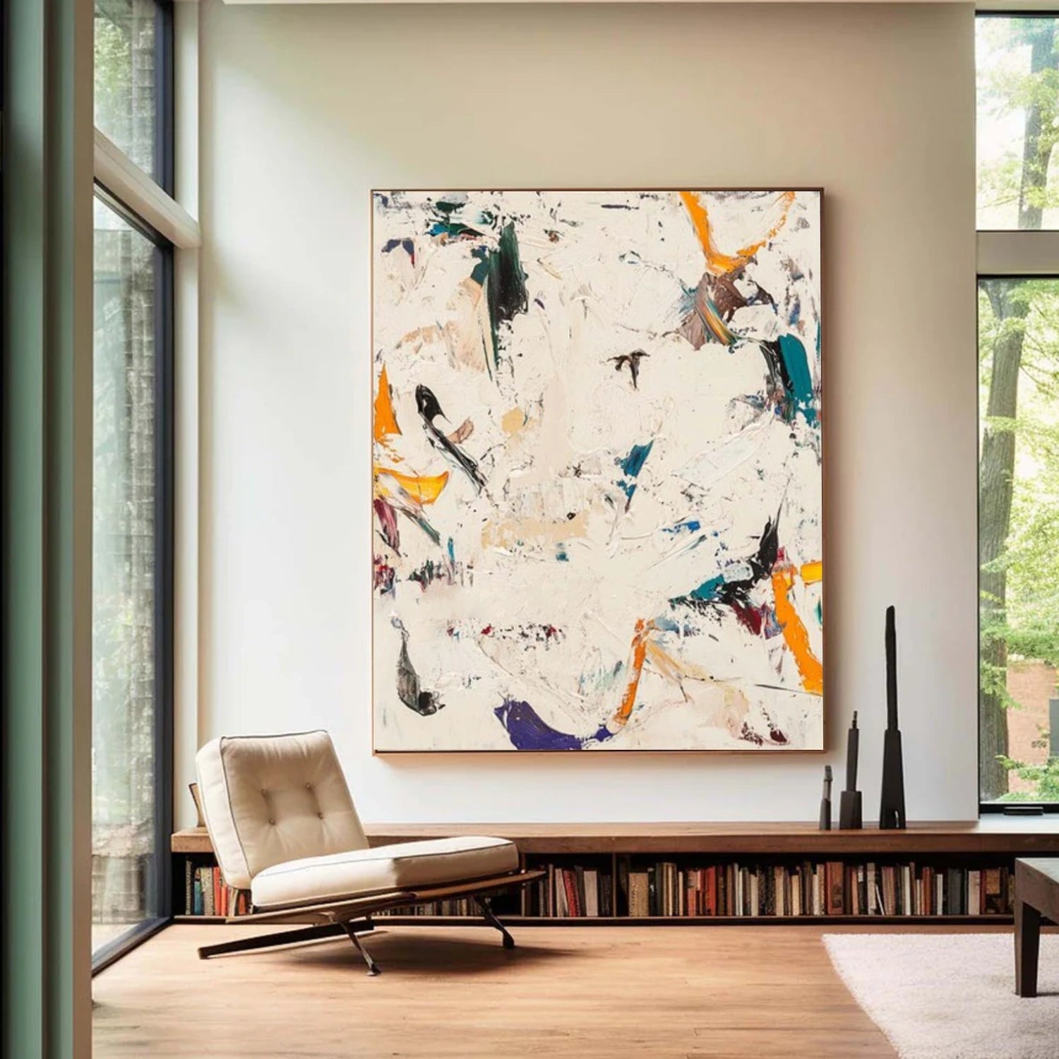 Abstract Textured Wall Art #AB 614