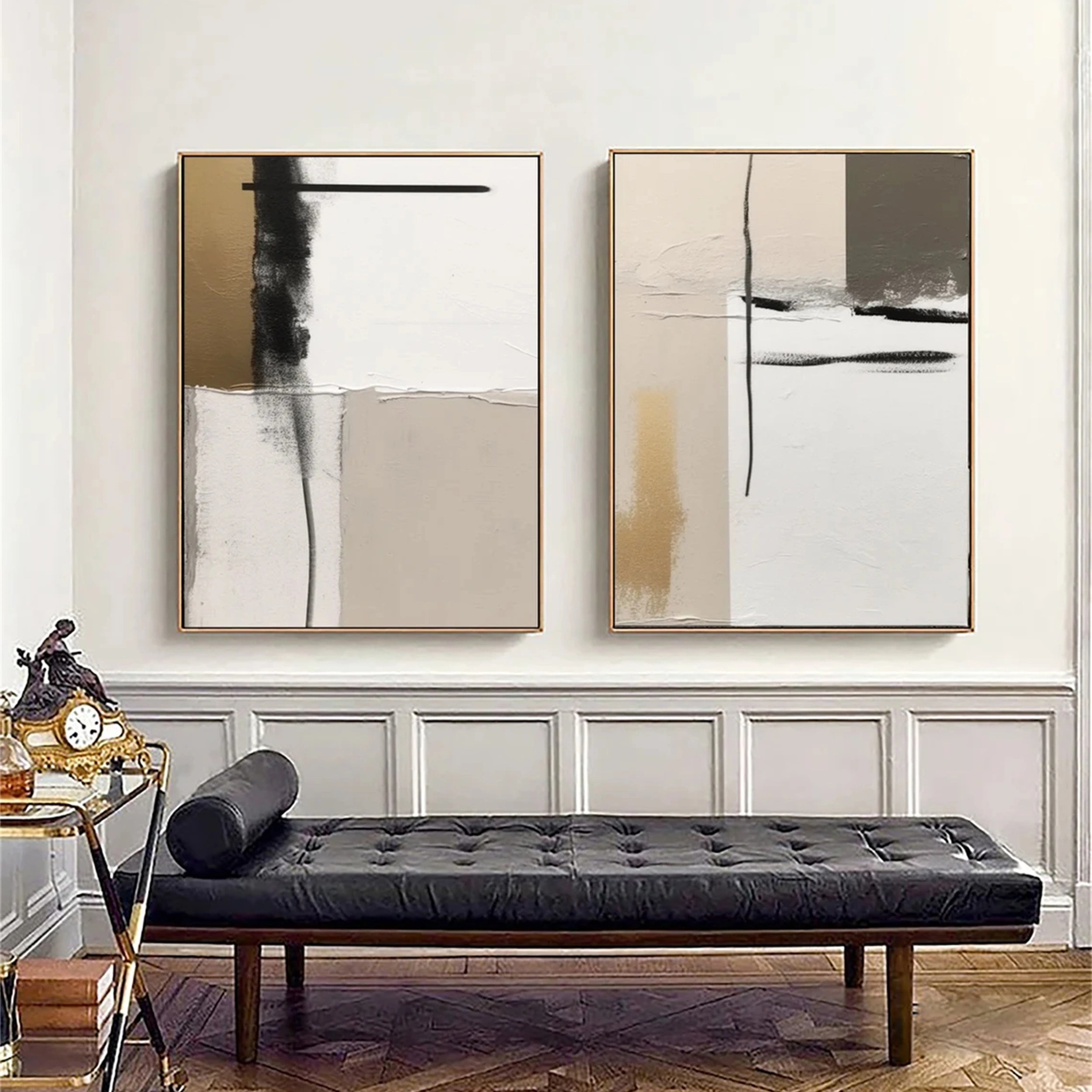 Abstract Painting Set of 2 #AB 093
