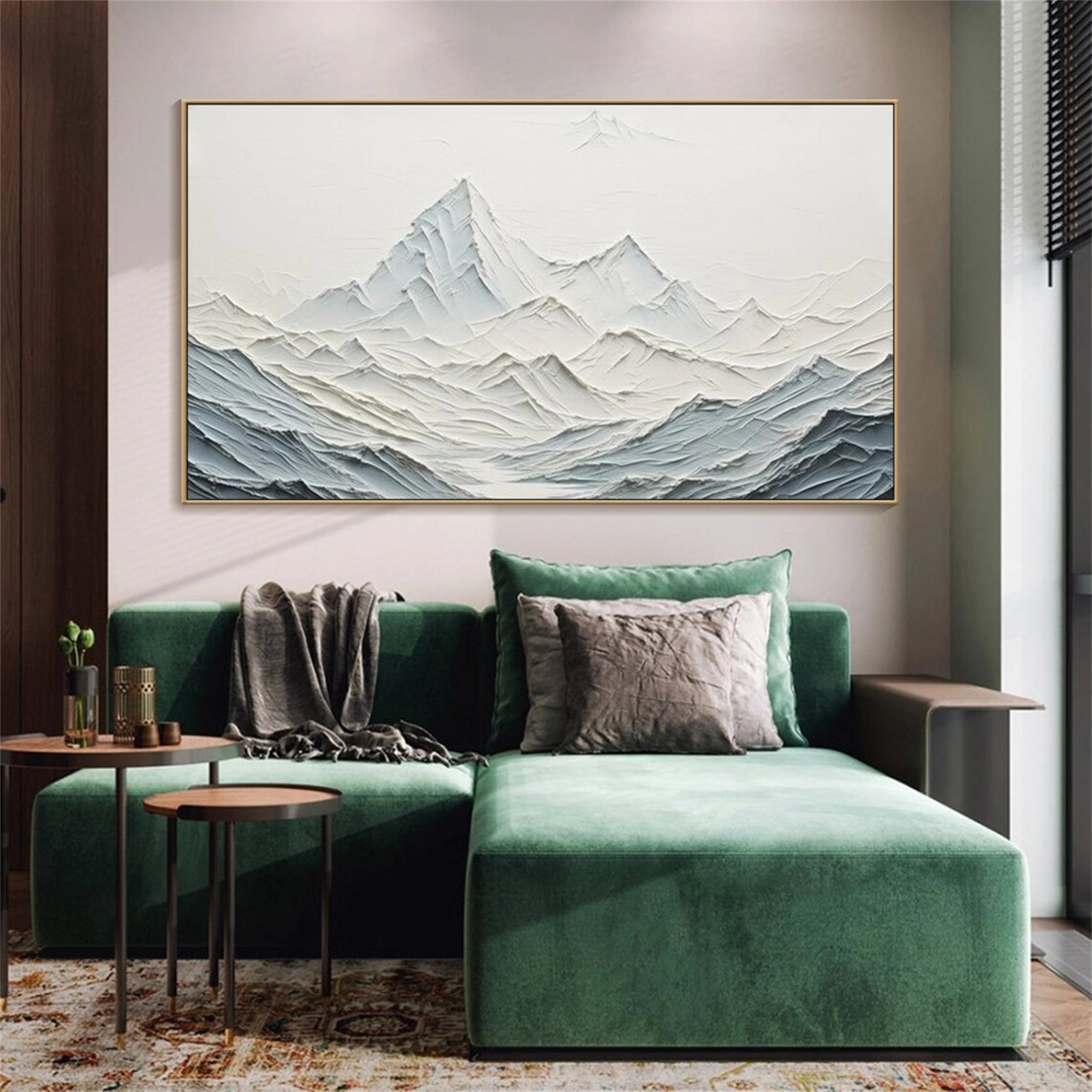 Plaster Art Minimalist Textured Painting #MM125