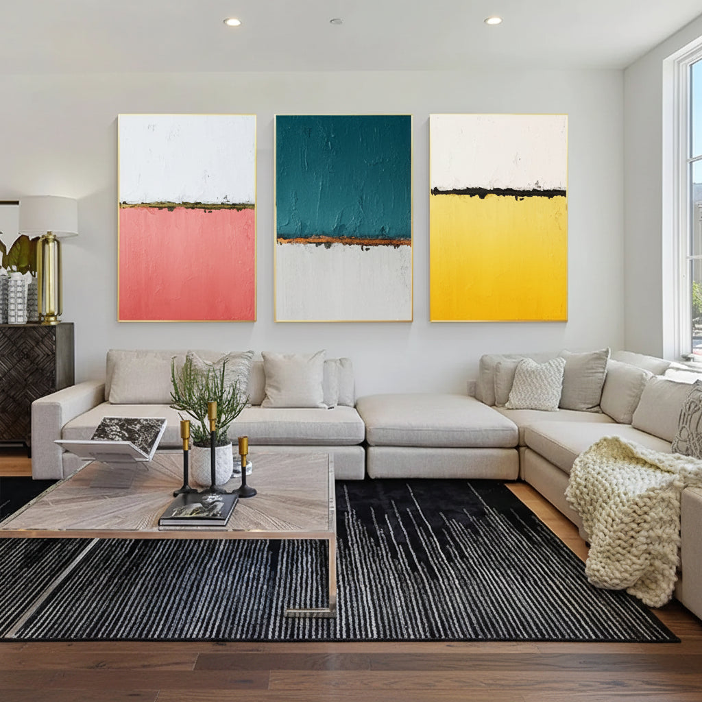 Abstract Painting Set of 3 #AB220