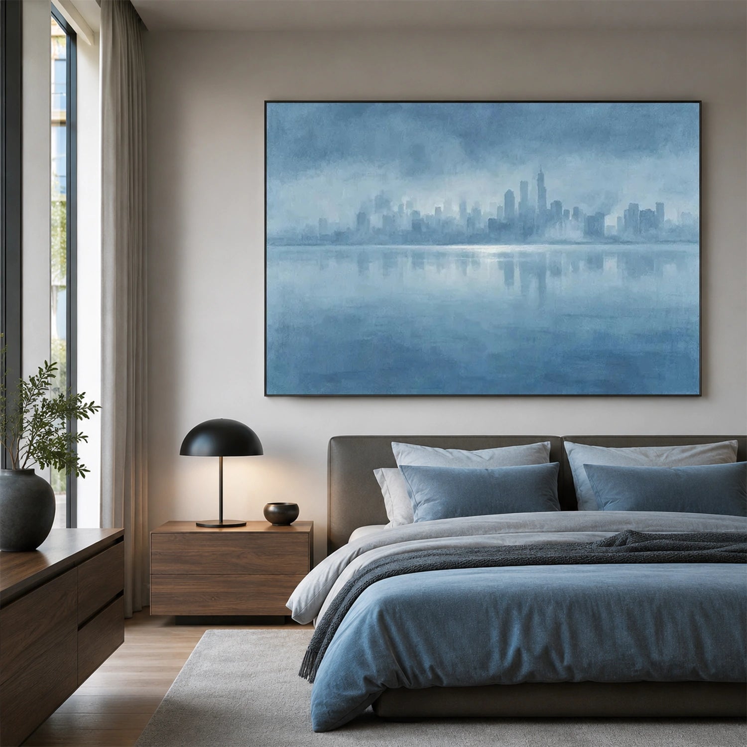 Abstract Urban Landscape Painting #UL 056