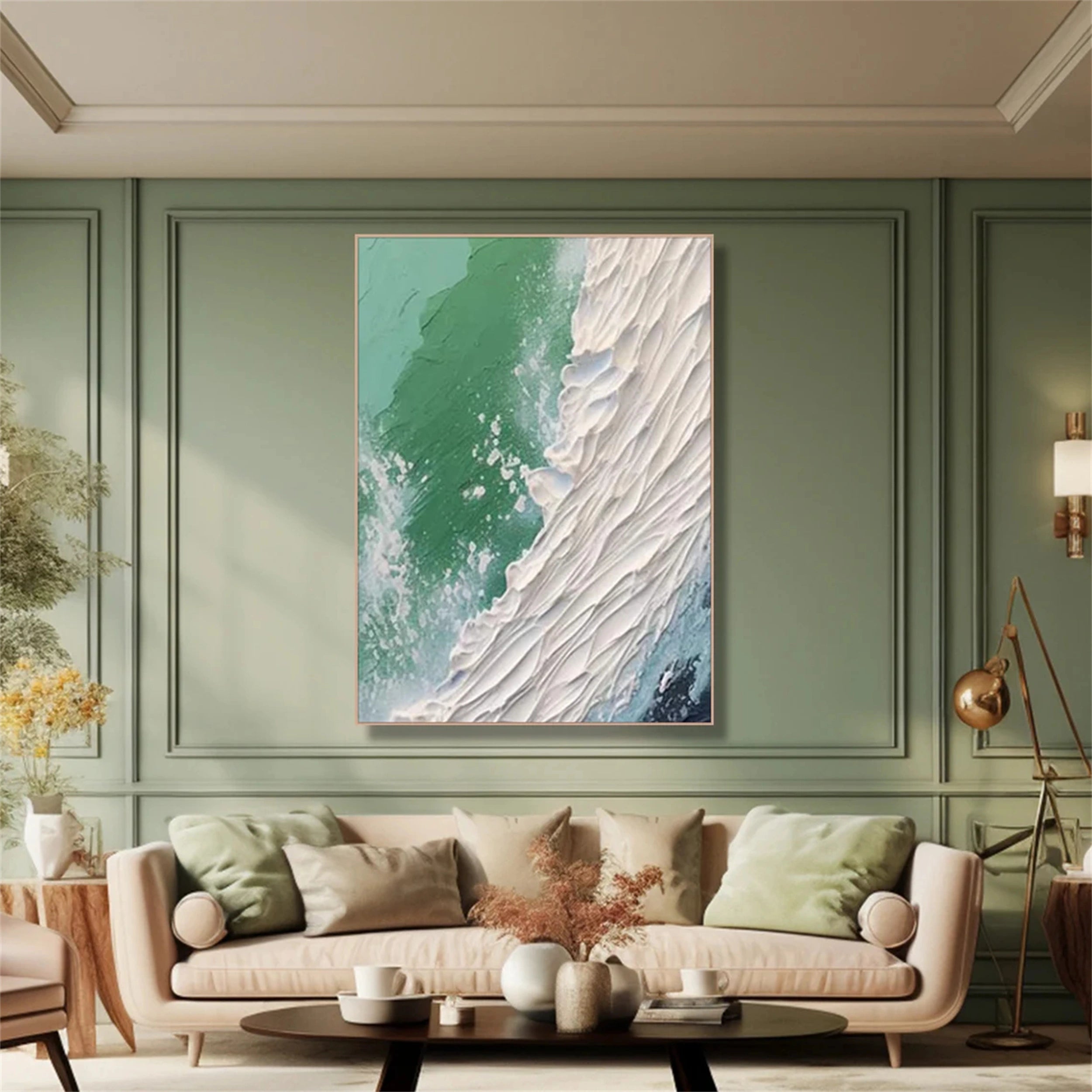 Ocean And Sky Painting #OS 056