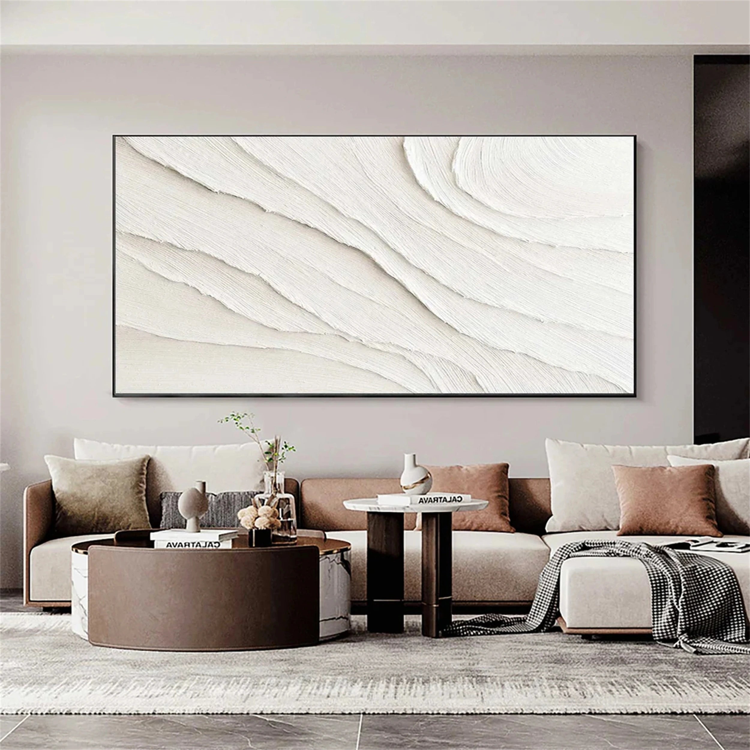 Plaster Art Minimalist Textured Painting #MM106