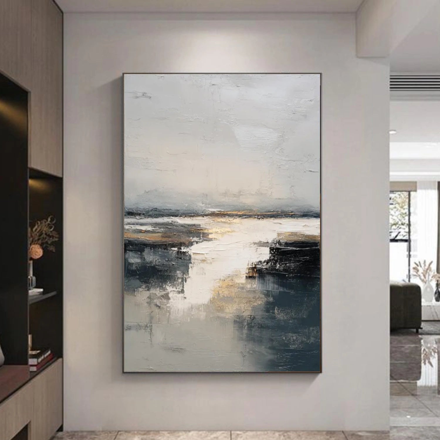 Abstract Textured Wall Art #AB 579