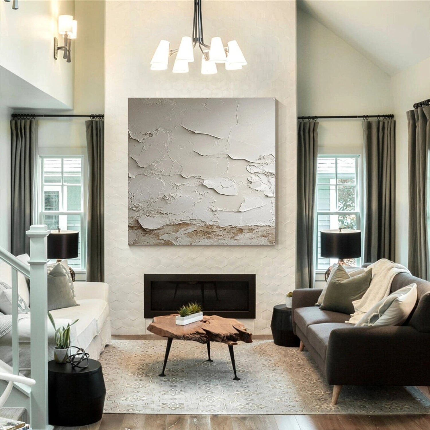 Wabi Sabi Texture Wall Art #WS360