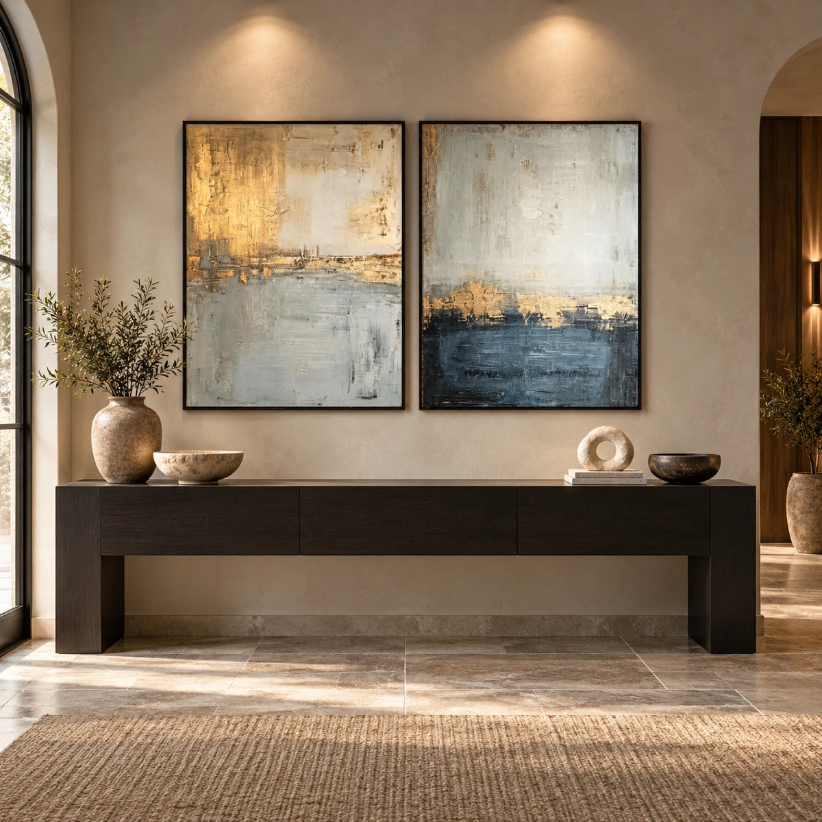 Abstract Wall Art Set of 2# AB732
