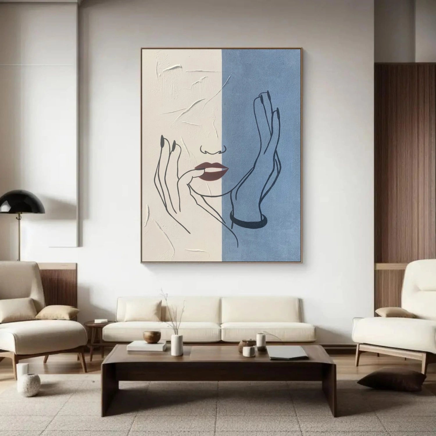 Abstract Portrait Wall Art #PT025