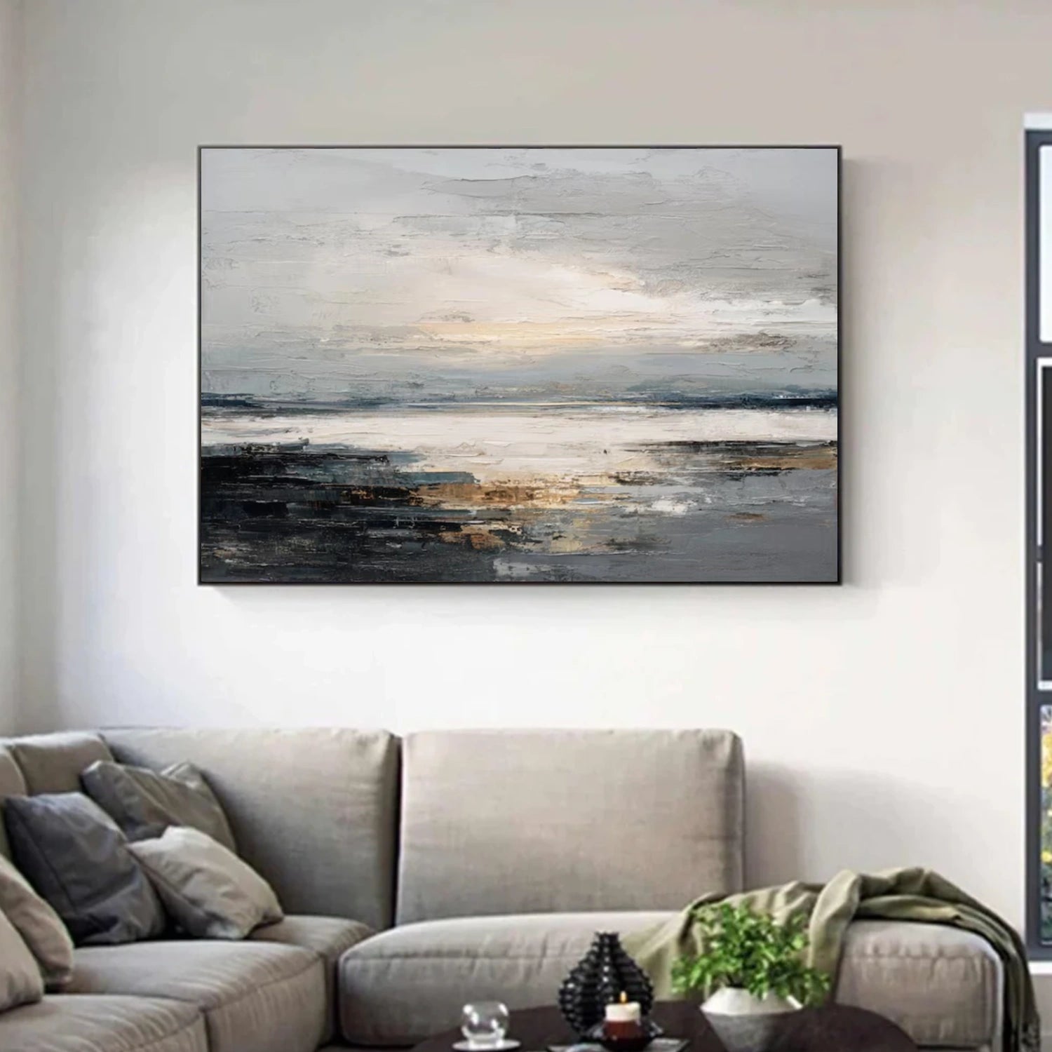 Abstract Textured Wall Art #AB 582