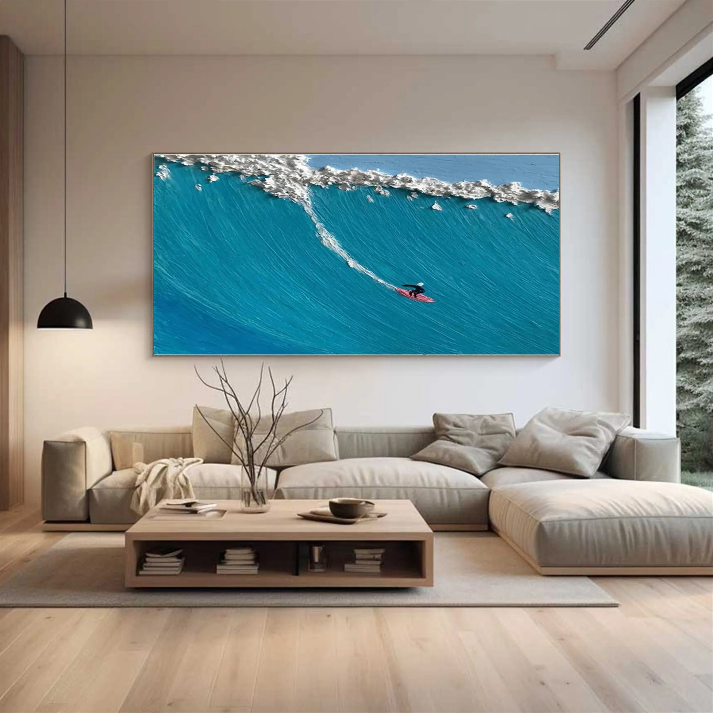 Ocean And Sky Painting #OS 134