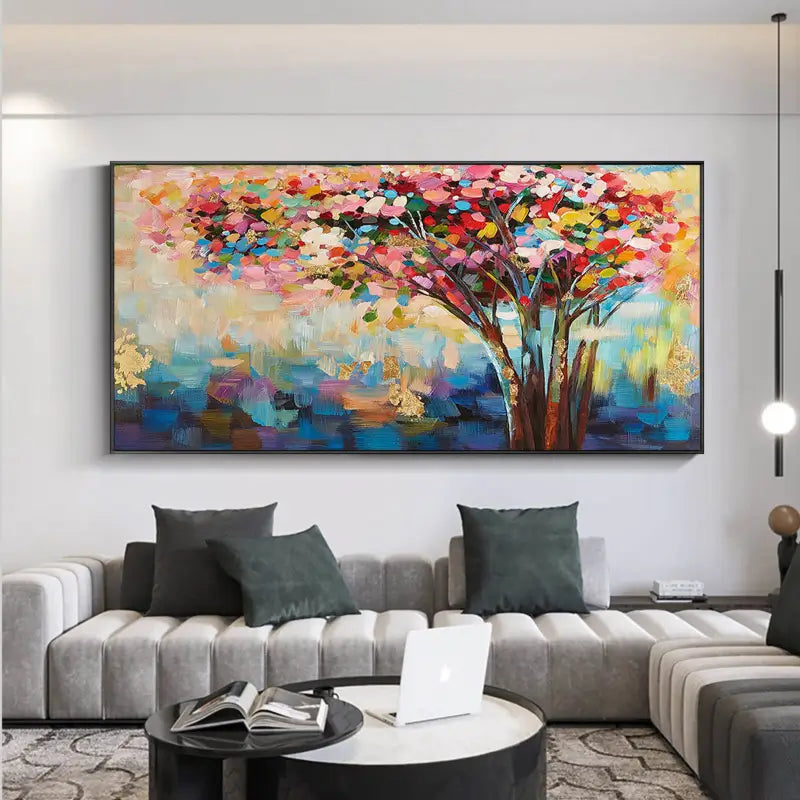 Flower And Tree Painting #FT 004