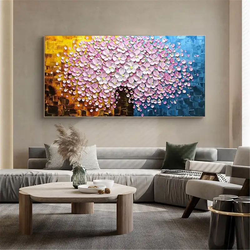 Flower And Tree Painting #FT 005