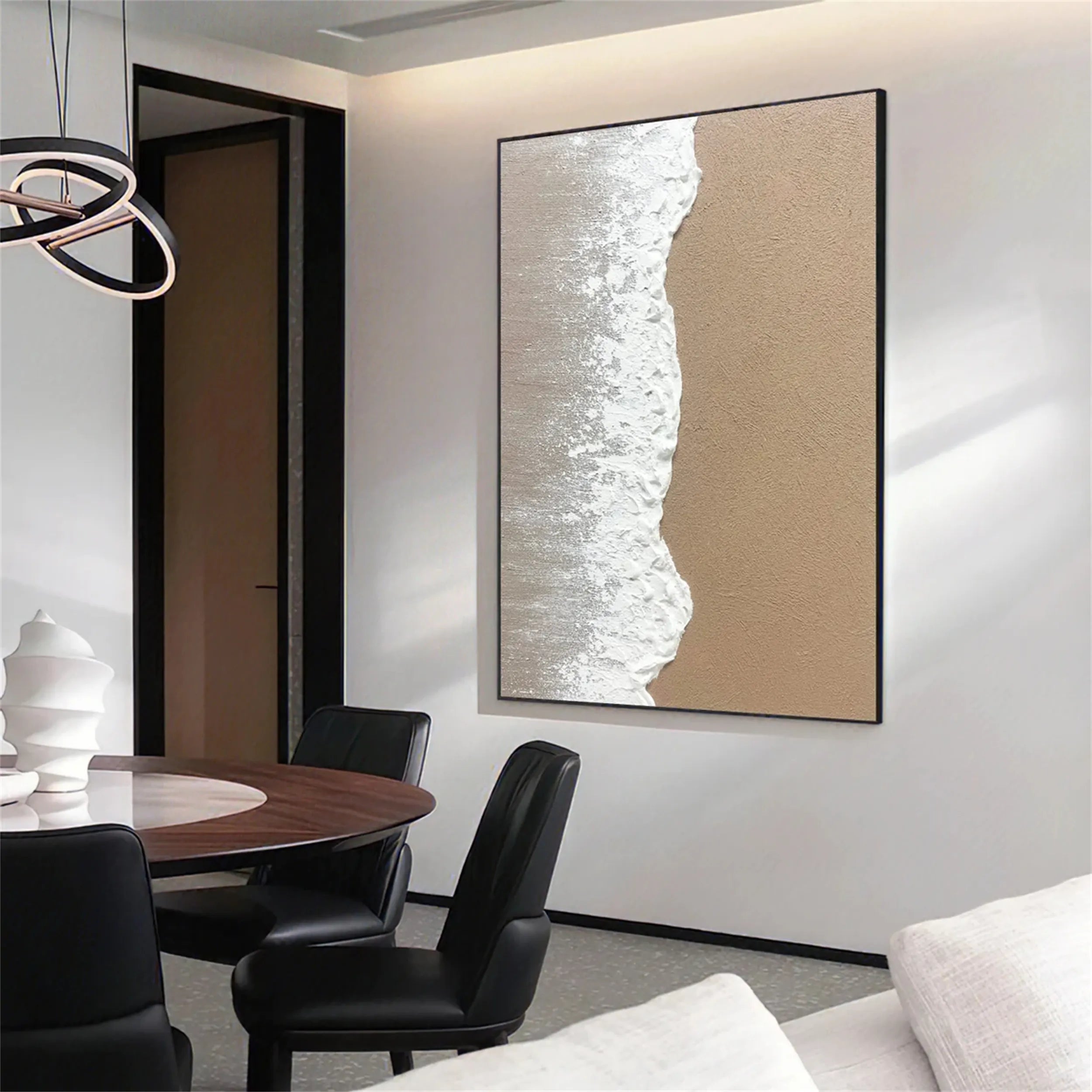 Plaster Art Minimalist Textured Painting #MM185