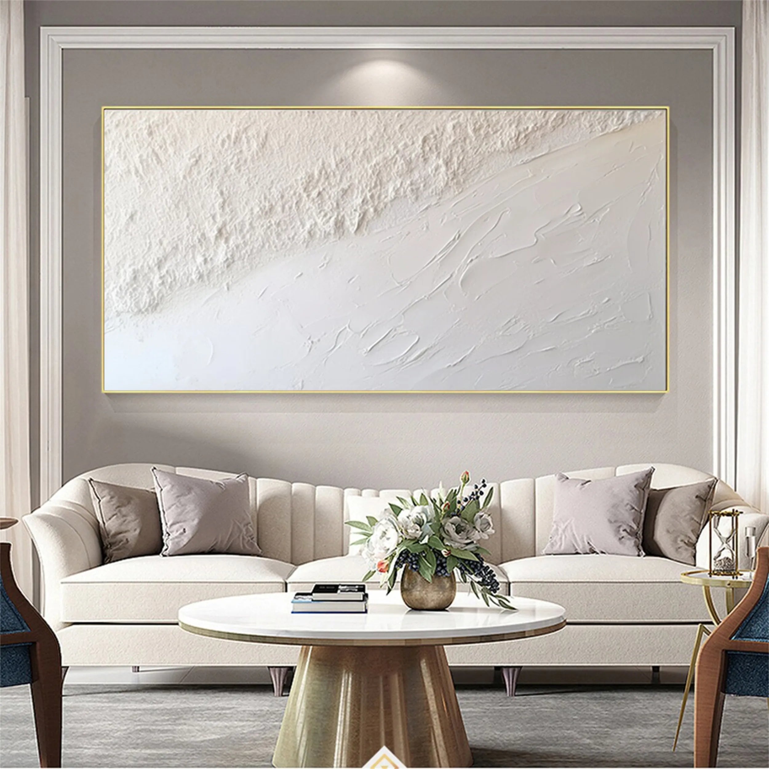 Plaster Art Minimalist Textured Painting #MM166